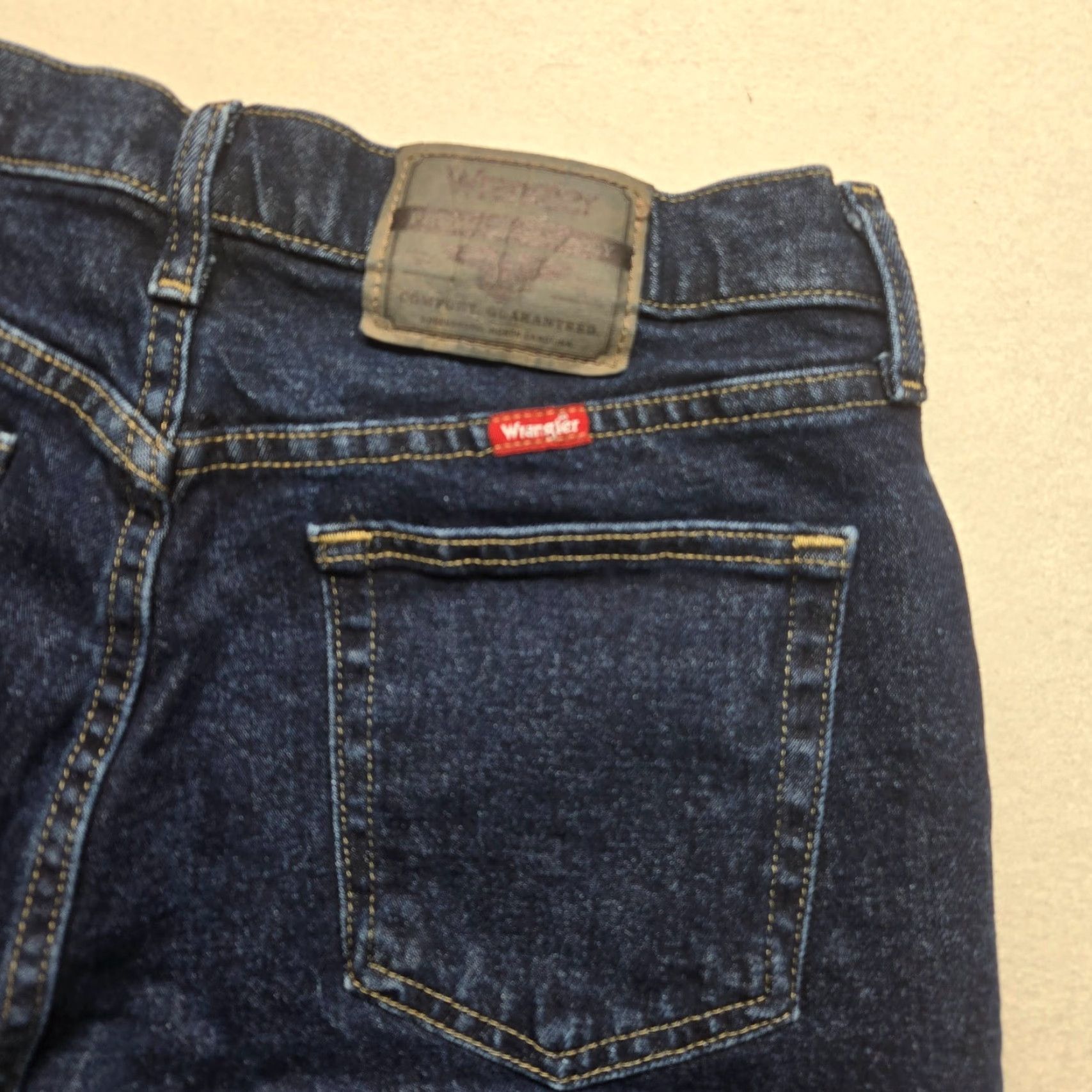 Wrangler VINTAGE Wrangler Men's Shorts Bermuda Relaxed Fit Cotton Stretch 10" Denim Blue Summer Casual Size US 30 / EU 46 - 8 Thumbnail