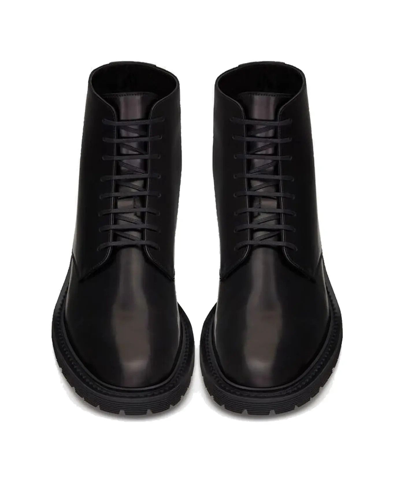 Saint Laurent Paris Saint Laurent Army Boots In Smooth Leather Size US 9 / EU 42 - 3 Thumbnail