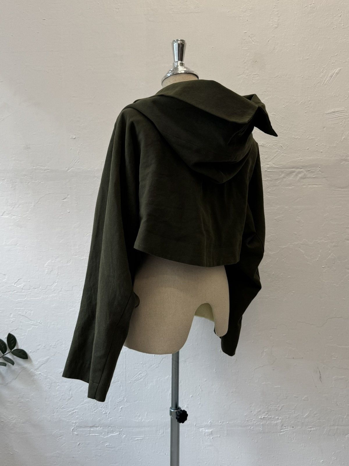 Yohji Yamamoto REGULATIONS SS15 CROPPED JACKET Size US M / EU 48-50 / 2 - 3 Thumbnail
