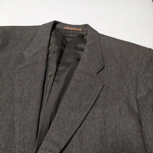 Comme des Garcons Homme Jacket 2 Button wool tailored flap pocket plain Brown Size US M / EU 48-50 / 2 - 3 Thumbnail