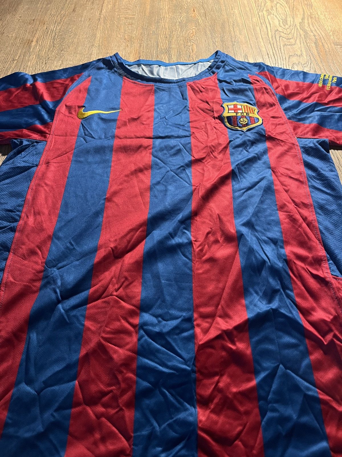Nike Barca Retro Jersey Size US S / EU 44-46 / 1 - 3 Thumbnail