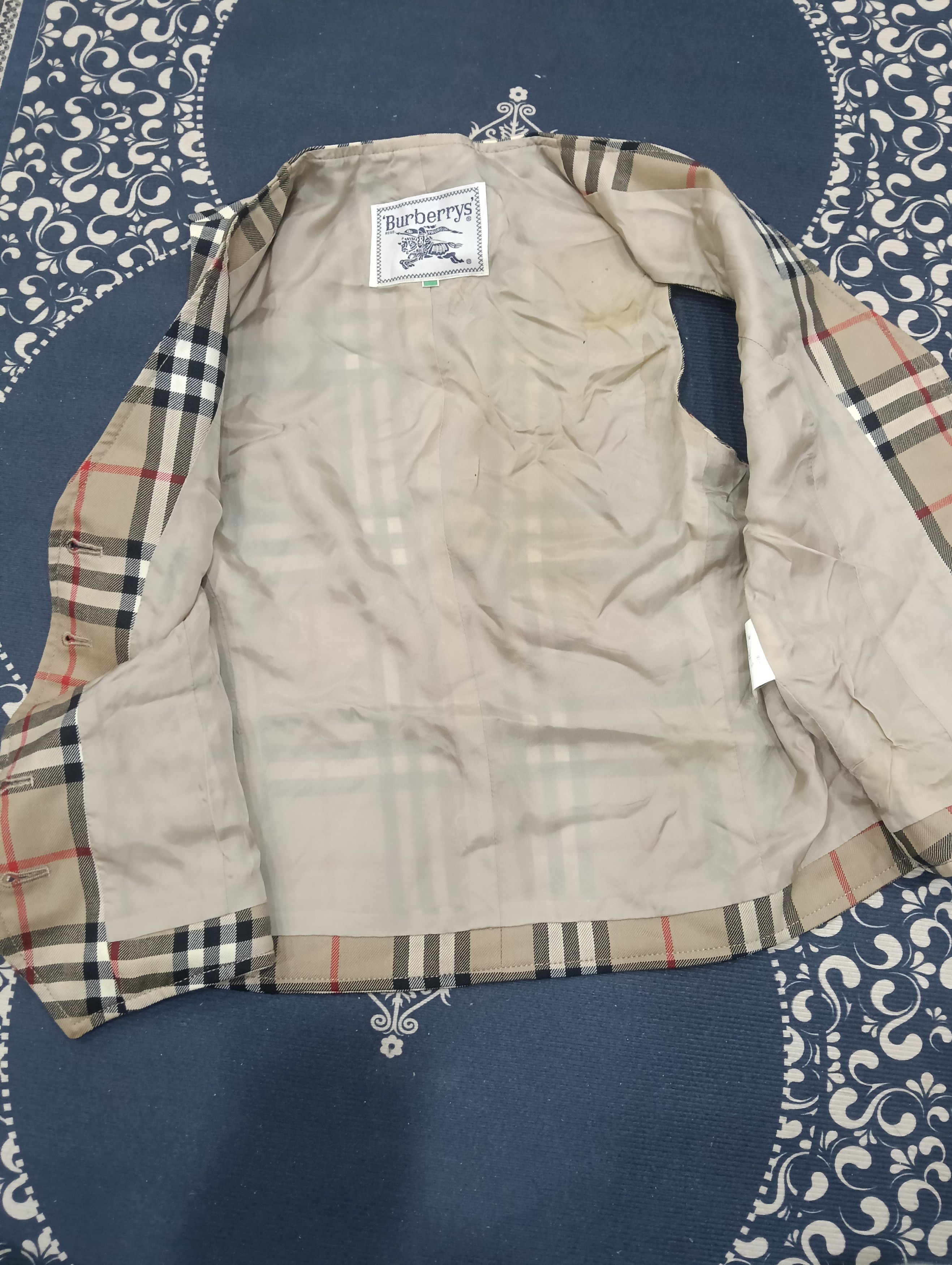 Burberry Vintage Burberry Vest Size S / US 4 / IT 40 - 4 Thumbnail