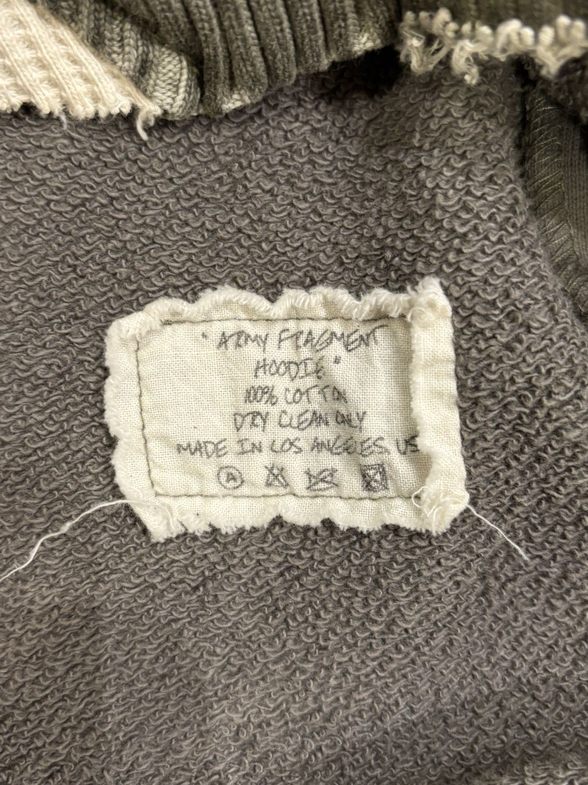 Greg Lauren Greg Lauren Army Fragment Hoodie Size US M / EU 48-50 / 2 - 4 Thumbnail