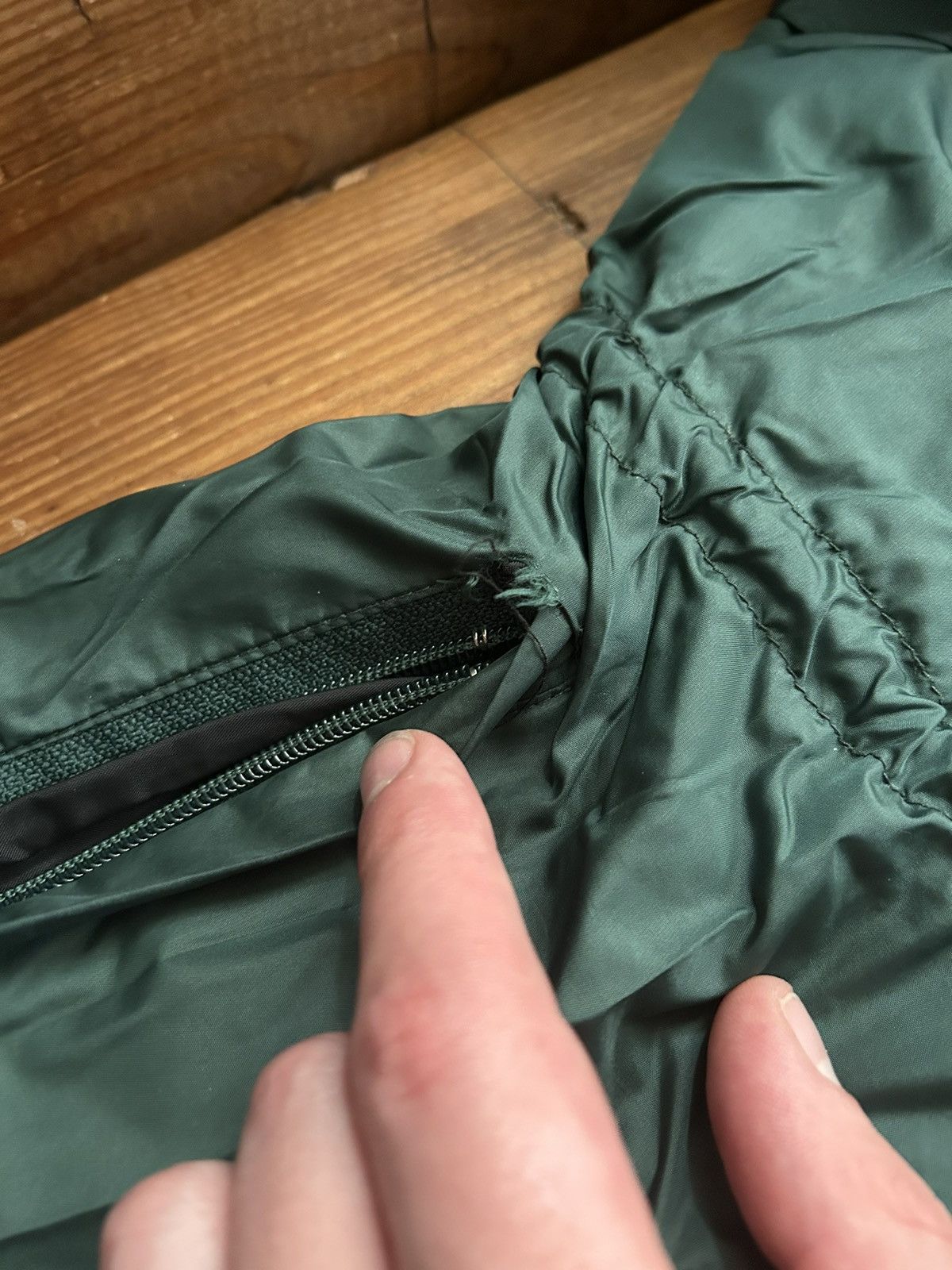 Polo Ralph Lauren × Vintage Vintage 90s Polo Sport Green Windbreaker Jacket Size US XL / EU 56 / 4 - 3 Thumbnail