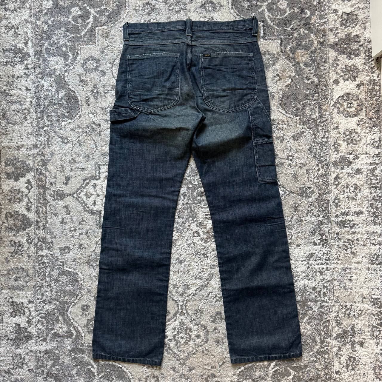 Lee Vintage Dirty Lee Carpenter Jeans Lee Worker Japan Denim Size US 32 / EU 48 - 3 Thumbnail