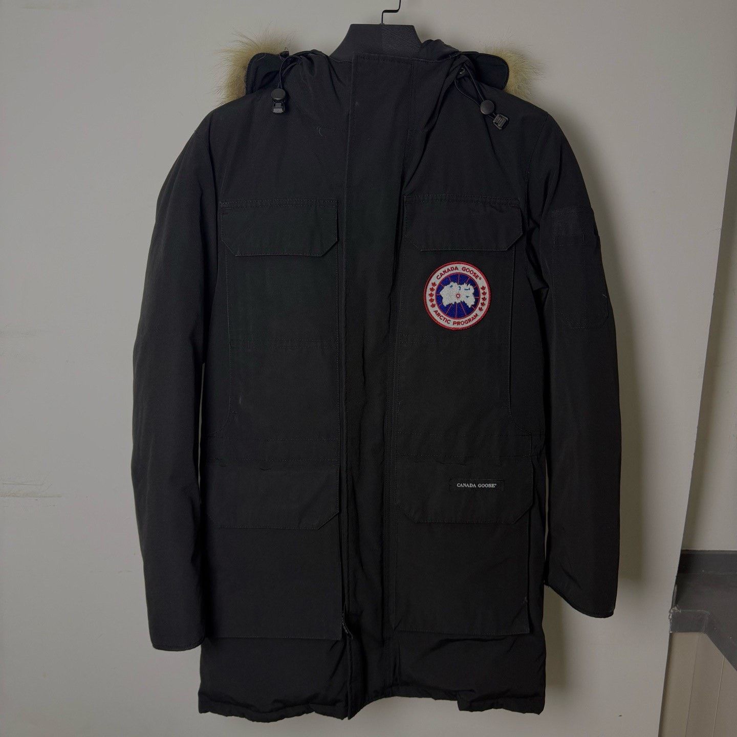 Canada Goose Canada Goose Black Expedition Logo Parka Size US S / EU 44-46 / 1 - 1 Thumbnail