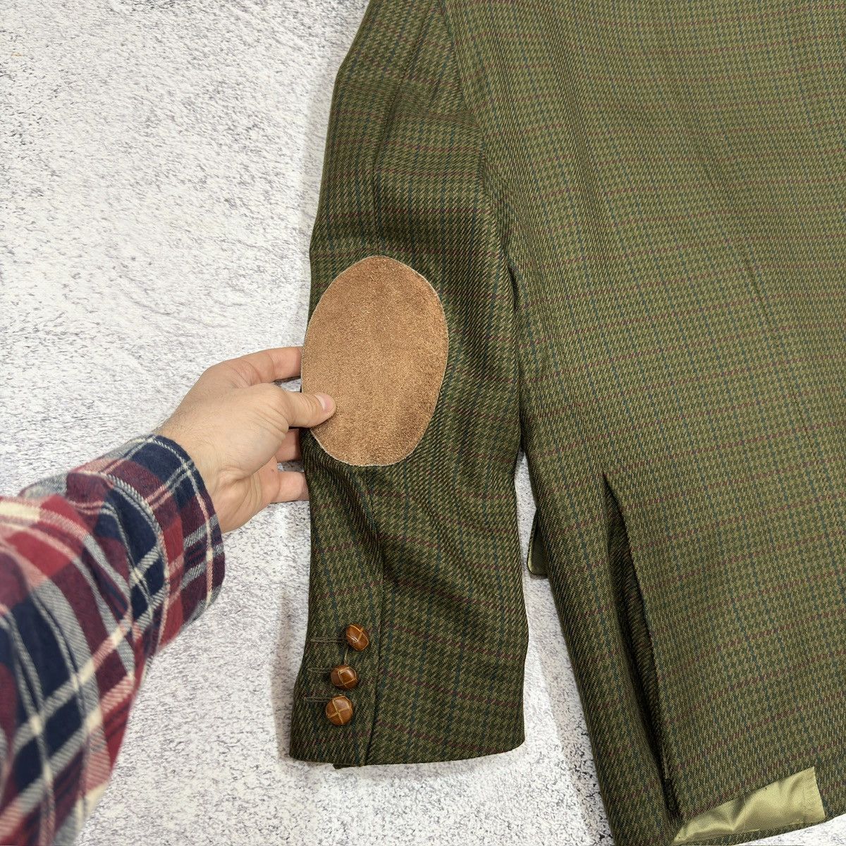 Vintage Vintage Wool Mens Blazer 48 size M Size 48R - 8 Thumbnail
