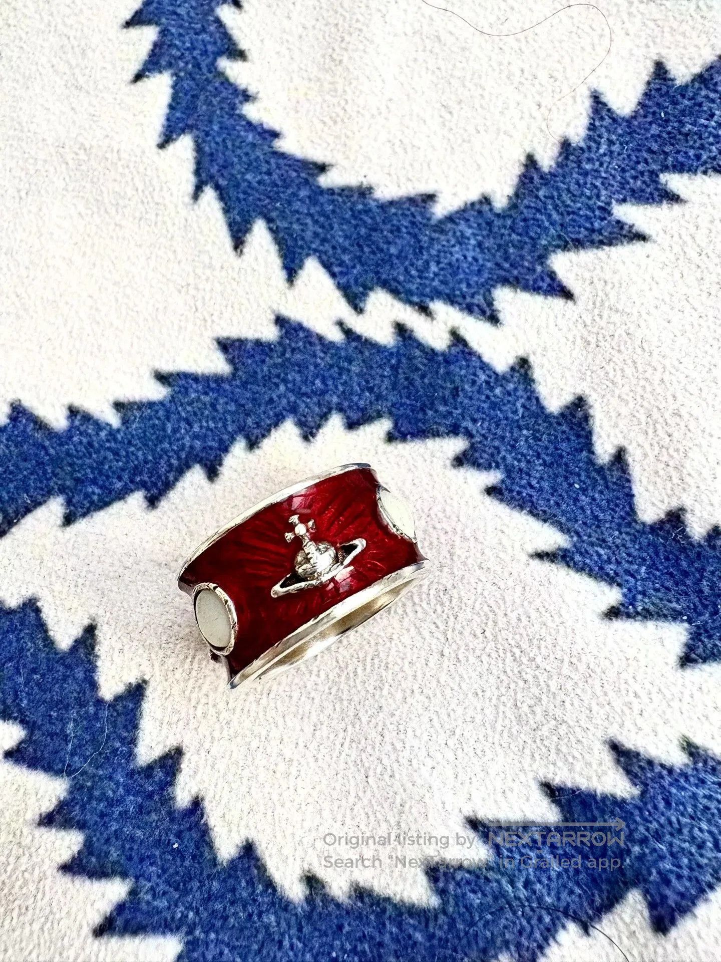 Vivienne Westwood vivienne westwood red king ring size S. Size ONE SIZE - 1 Thumbnail