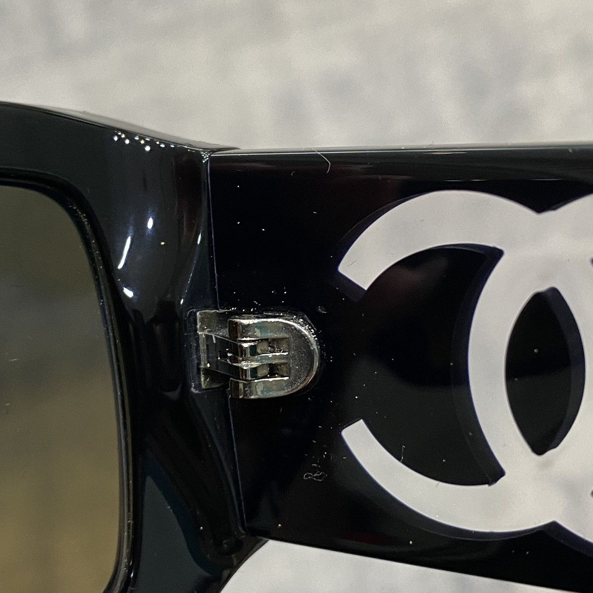 Chanel CHANEL 0CH5526 C501W1 BLACK GREY Size ONE SIZE - 4 Thumbnail