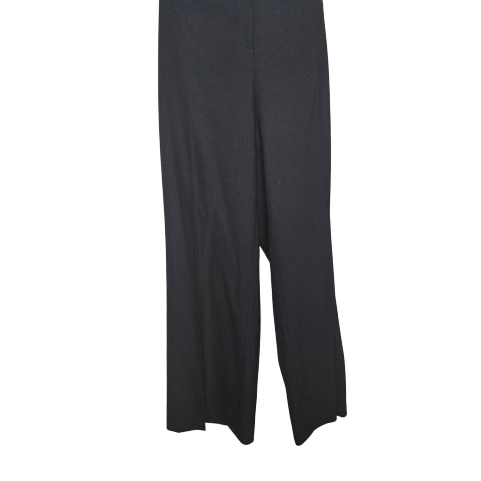 Other Talbots Womens Dress Pants 18 Black Stretch Flat Front Size 40" / US 18 - 5 Thumbnail