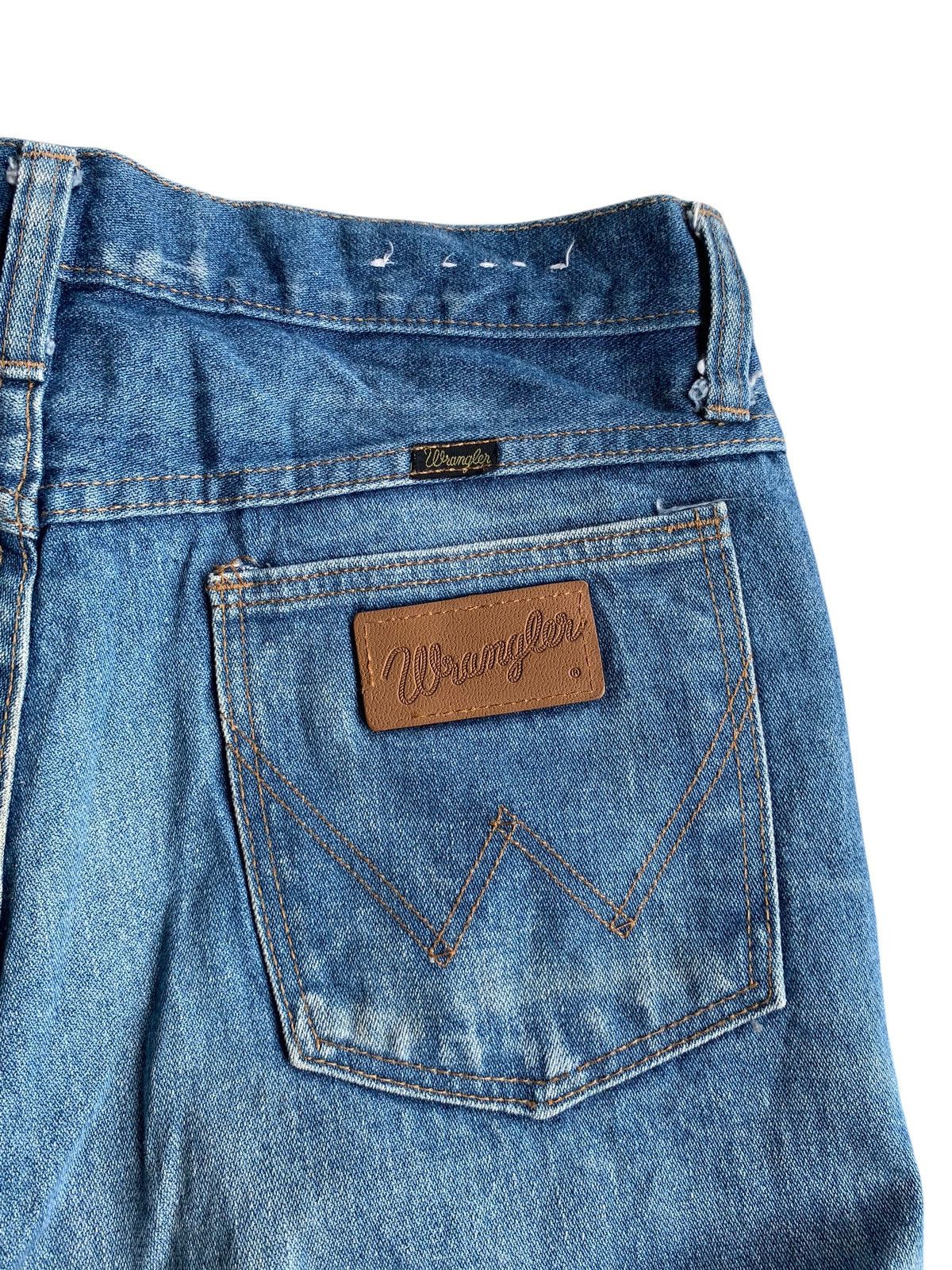 If Six Was Nine × Kapital × Wrangler VINTAGE FLARE WRANGLER JAPANESE PUNK STYLE DENIM JEANS🎌☠️ Size US 29 - 11 Thumbnail