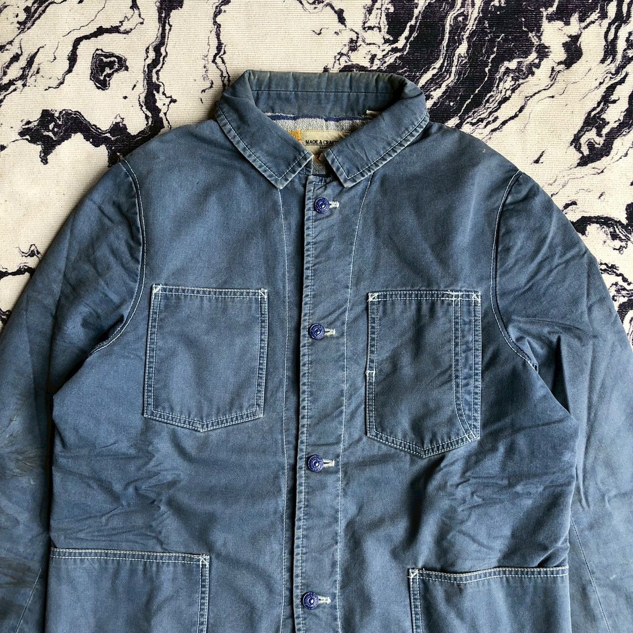 Levi's Made & Crafted Levi’s Made & Crafted Blue Work Jacket Size US M / EU 48-50 / 2 - 3 Thumbnail