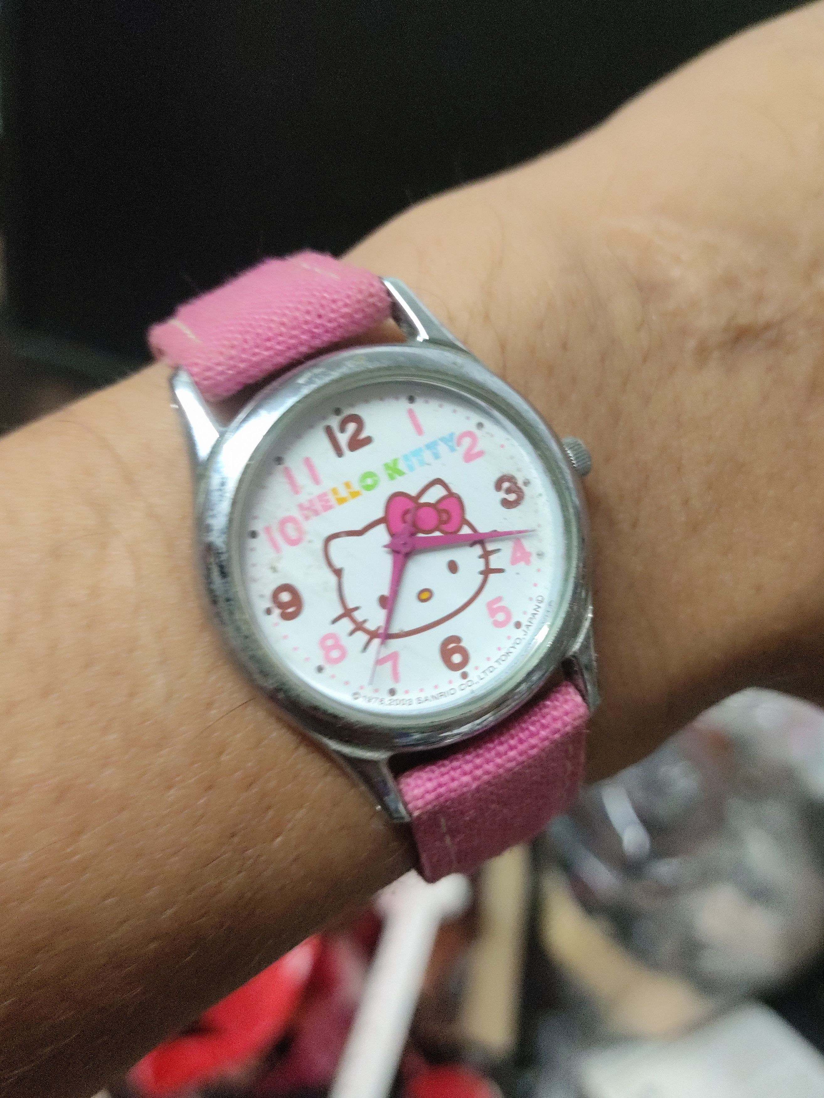 Vintage Vintage Hello Kitty Collection Japan Quartz Watch Size ONE SIZE - 2 Thumbnail