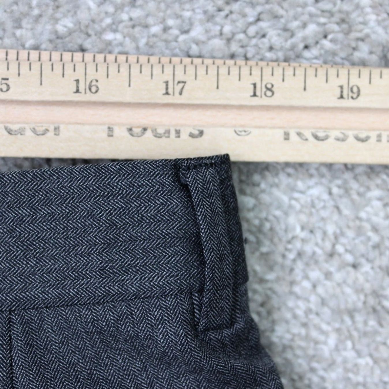 Jos. A. Bank Jos. A. Bank Dress Pants Mens 36x30 Gray Wool Pleated Cuffed Straight Leg Regular Fit Men's Clothing Pants Full Length Straight Leg Dress Pants Size US 36 / EU 52 - 7 Thumbnail