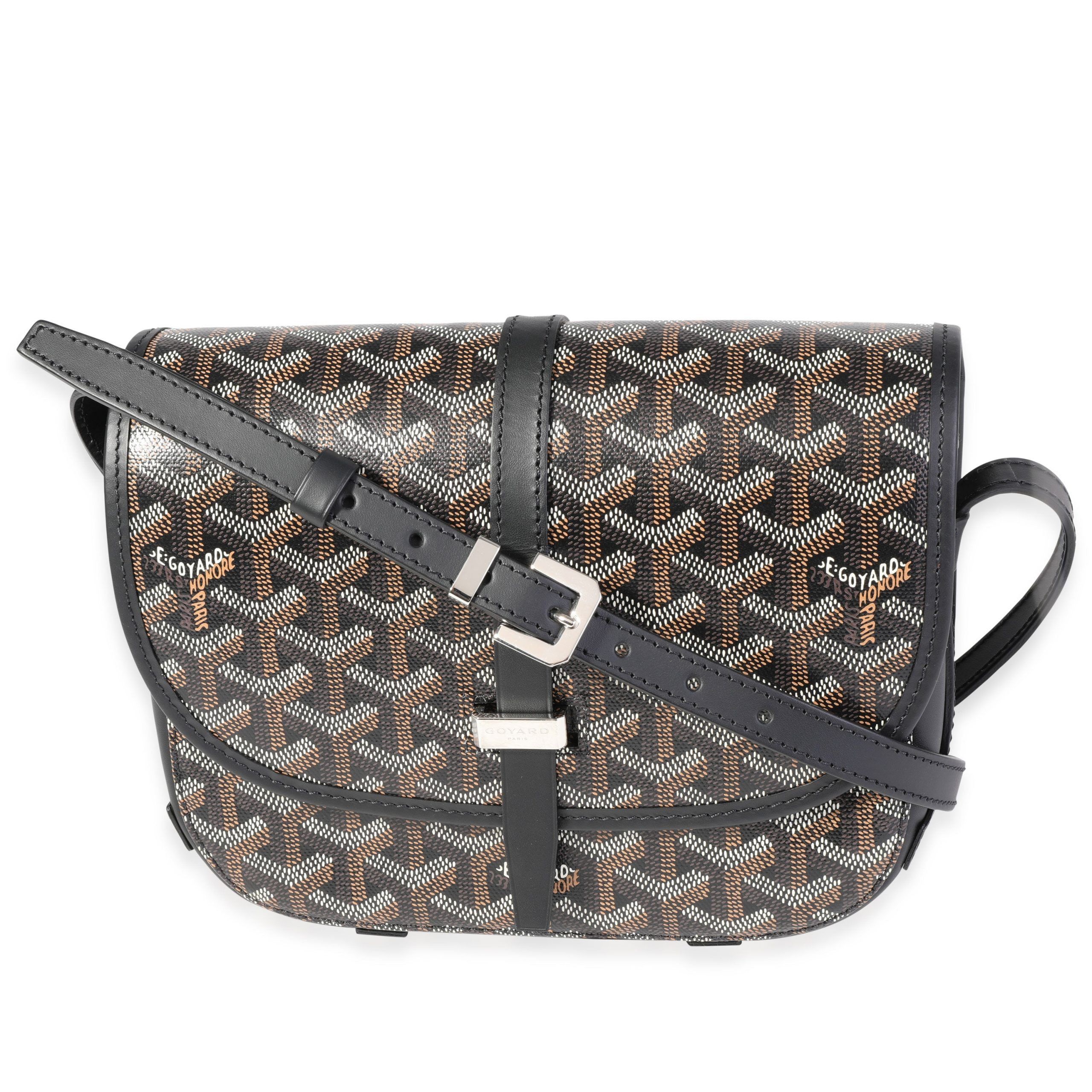 image of Goyard Black Goyardine Belvédère Ii Pm, Women's