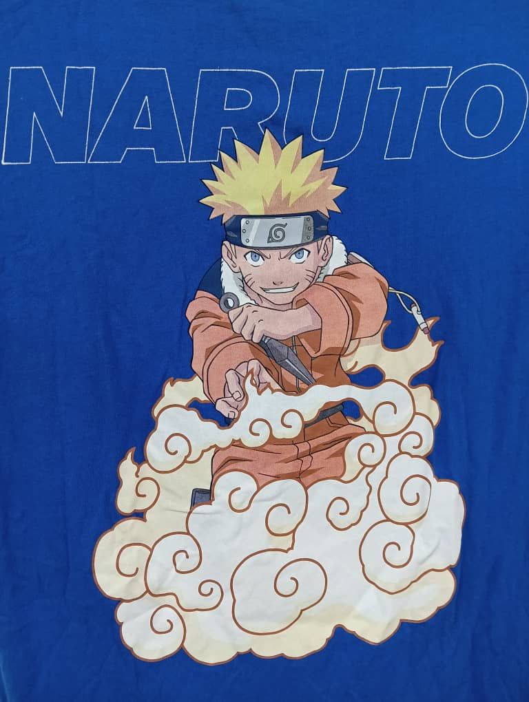 Anime × Cartoon Network × Japanese Brand 🔥Y2k Naruto Uzumaki Pull&Bear medium size Size US M / EU 48-50 / 2 - 2 Thumbnail
