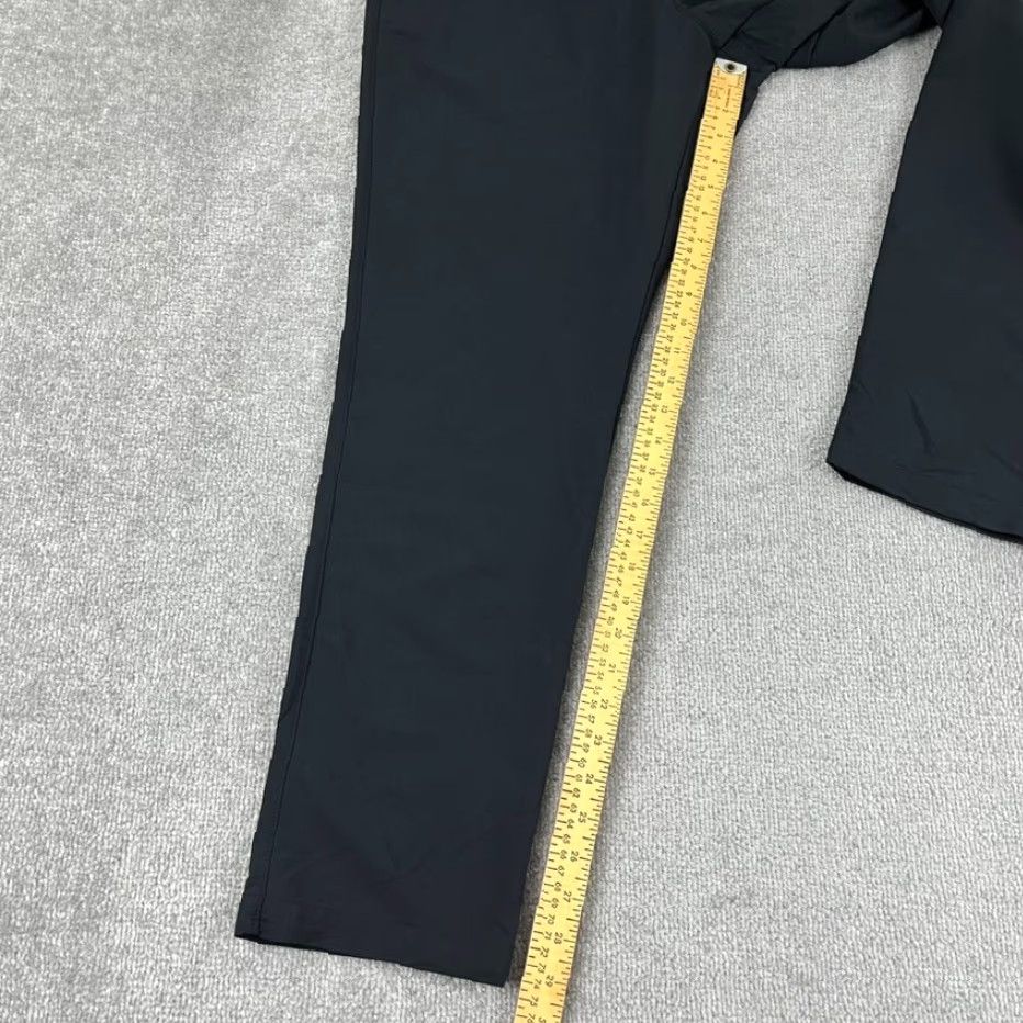 Under Armour UNDER ARMOUR Pants Mens 34x30 Black Straight Match Play Performance Golf Chino Size US 34 / EU 50 - 6 Thumbnail