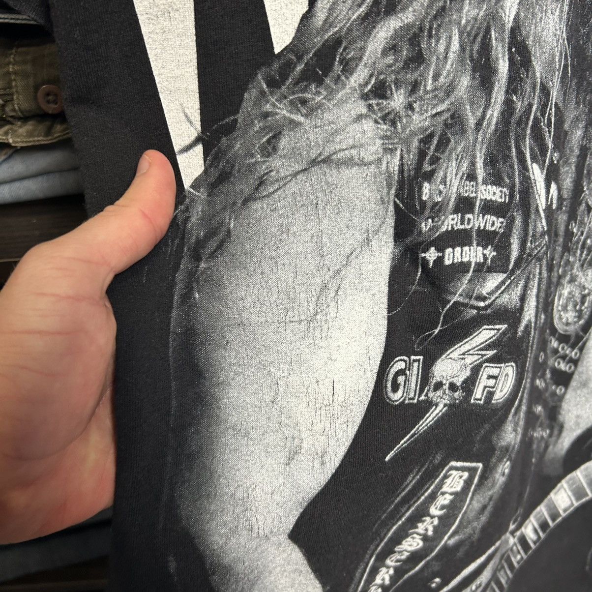 Band Tees Vintage Zakk Wylde Big Graphic Logo Rock band 2000’s tee Size US M / EU 48-50 / 2 - 4 Thumbnail