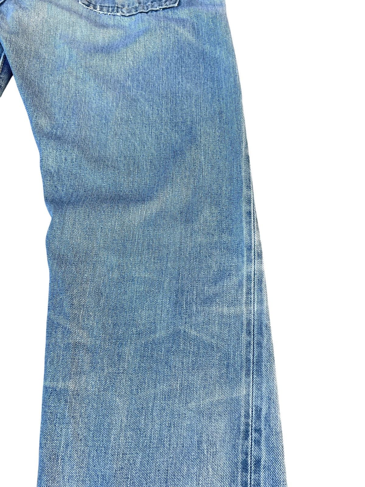 Denime Vintage DENIME Japan Ripped Faded Mud Denim Selvedge Jeans Size US 31 - 22 Thumbnail