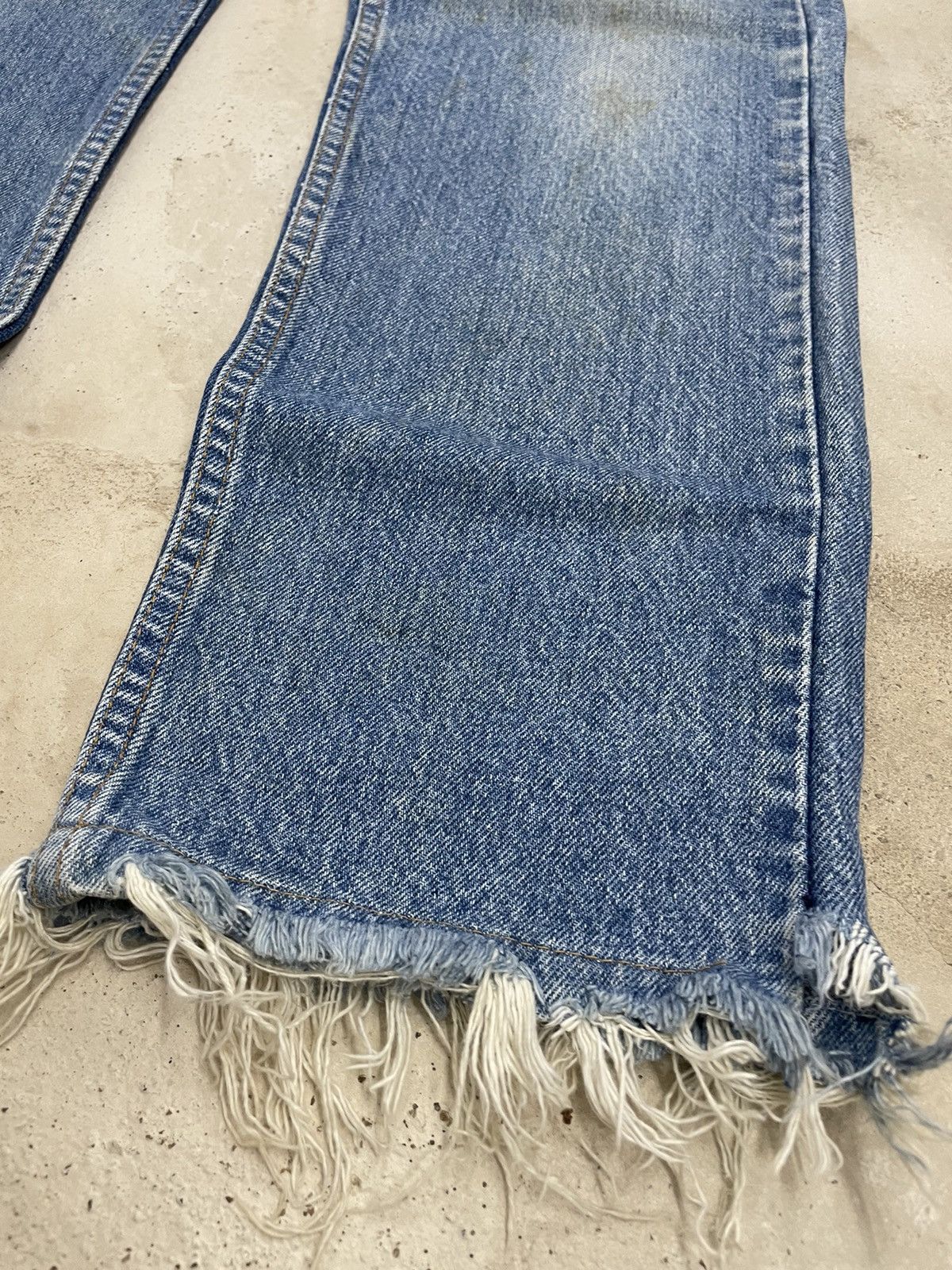 If Six Was Nine Vintage Levis 505 USA Thread Leg Pants (AD13) Size US 31 - 8 Thumbnail