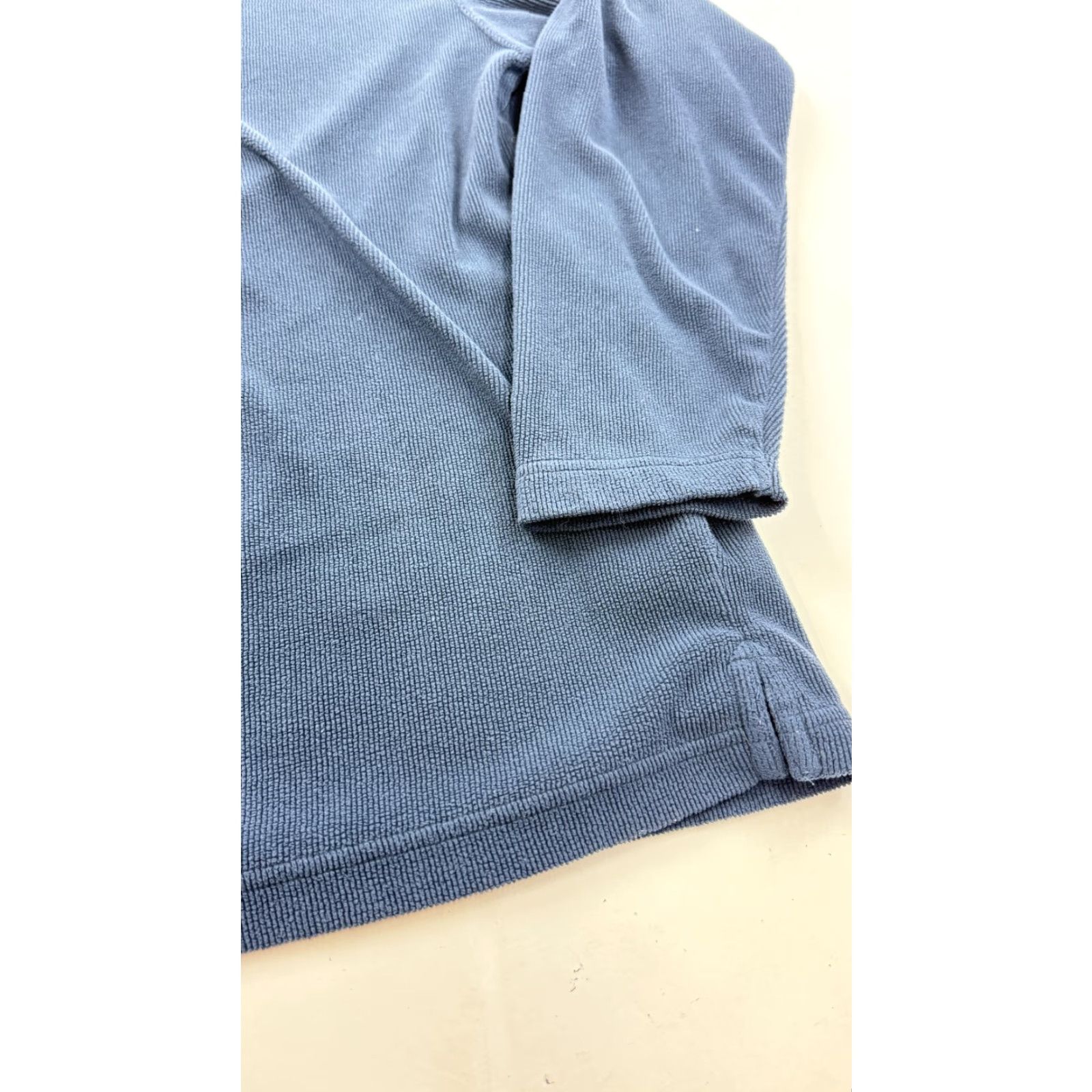 Vintage Columbia Sweater Mens Large Blue Fleece Crewneck Pullover Outdoor Knit Waffle-Textured Raglan Seams Adult Mens Blue Size US L / EU 52-54 / 3 - 5 Thumbnail