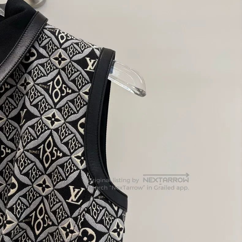 Louis Vuitton Louis Vuitton 1854 presbyopic full print patchwork dress Size XS / US 0-2 / IT 36-38 - 4 Thumbnail