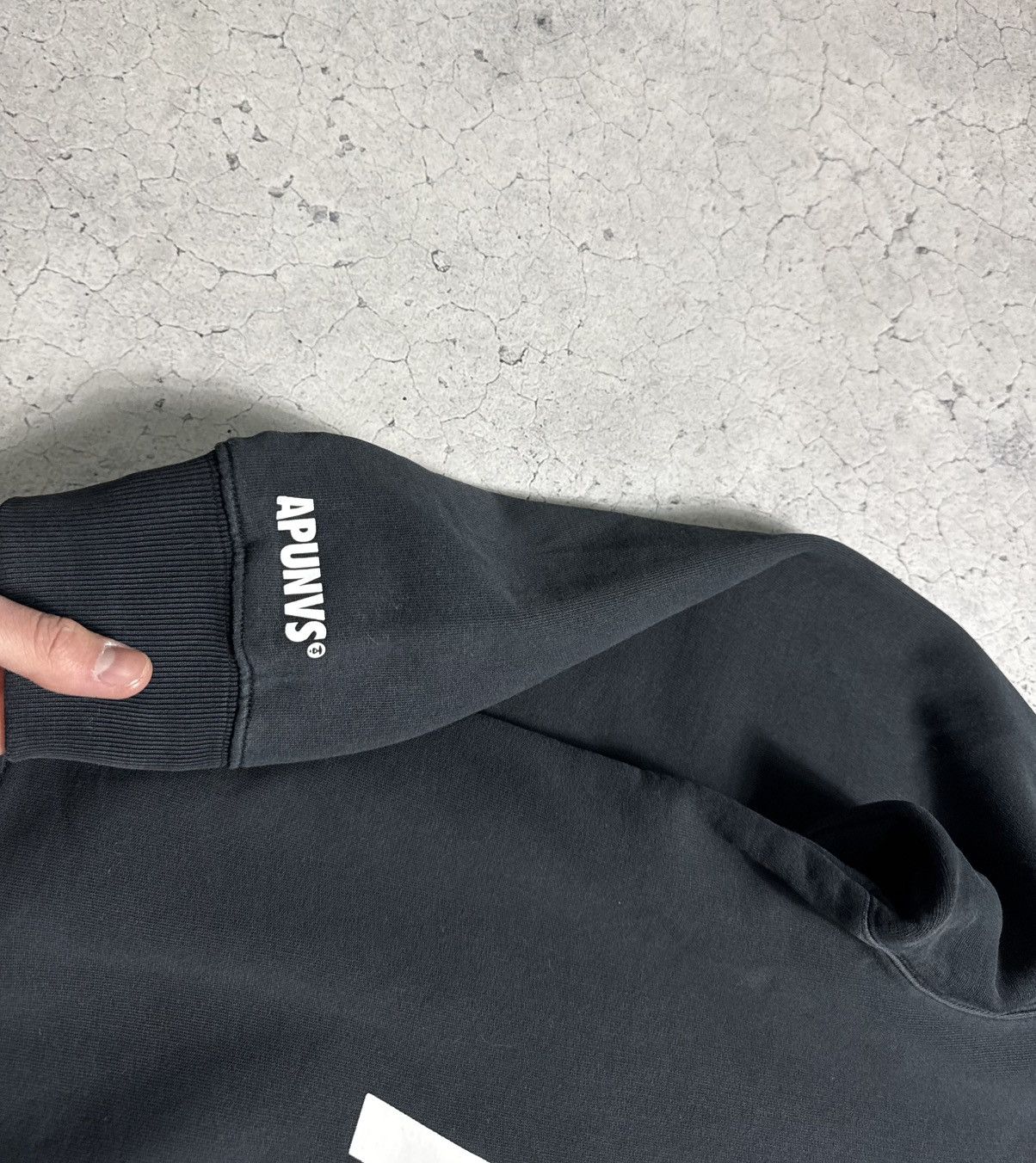 Aape Aape A Bathing Ape Bape Monkey Sweatshirt Black Big Logo Size US L / EU 52-54 / 3 - 6 Thumbnail