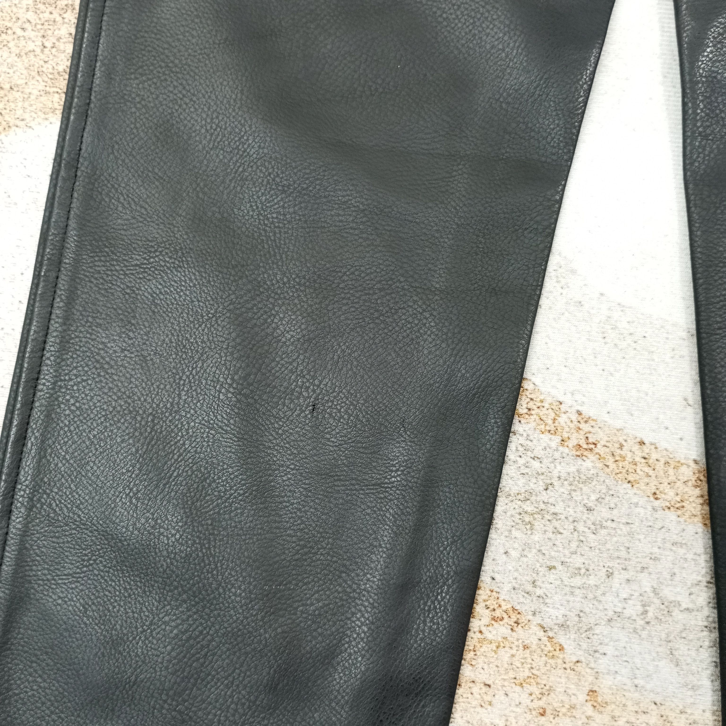 Marella Marella Tricot Leather Pants c235n38 Size 28" / US 6 / IT 42 - 4 Thumbnail