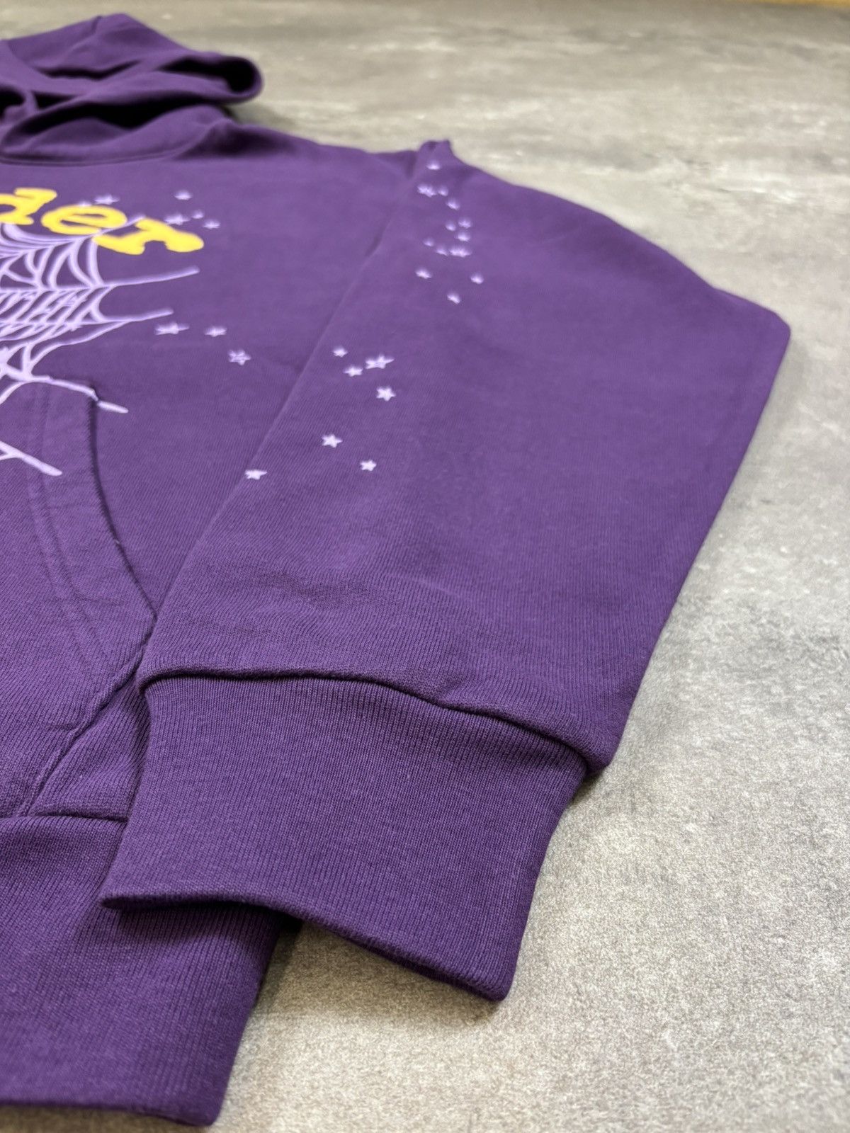 Sp5der Sp5der OG Web V2 Star Hoodie, Purple Size US L / EU 52-54 / 3 - 4 Thumbnail