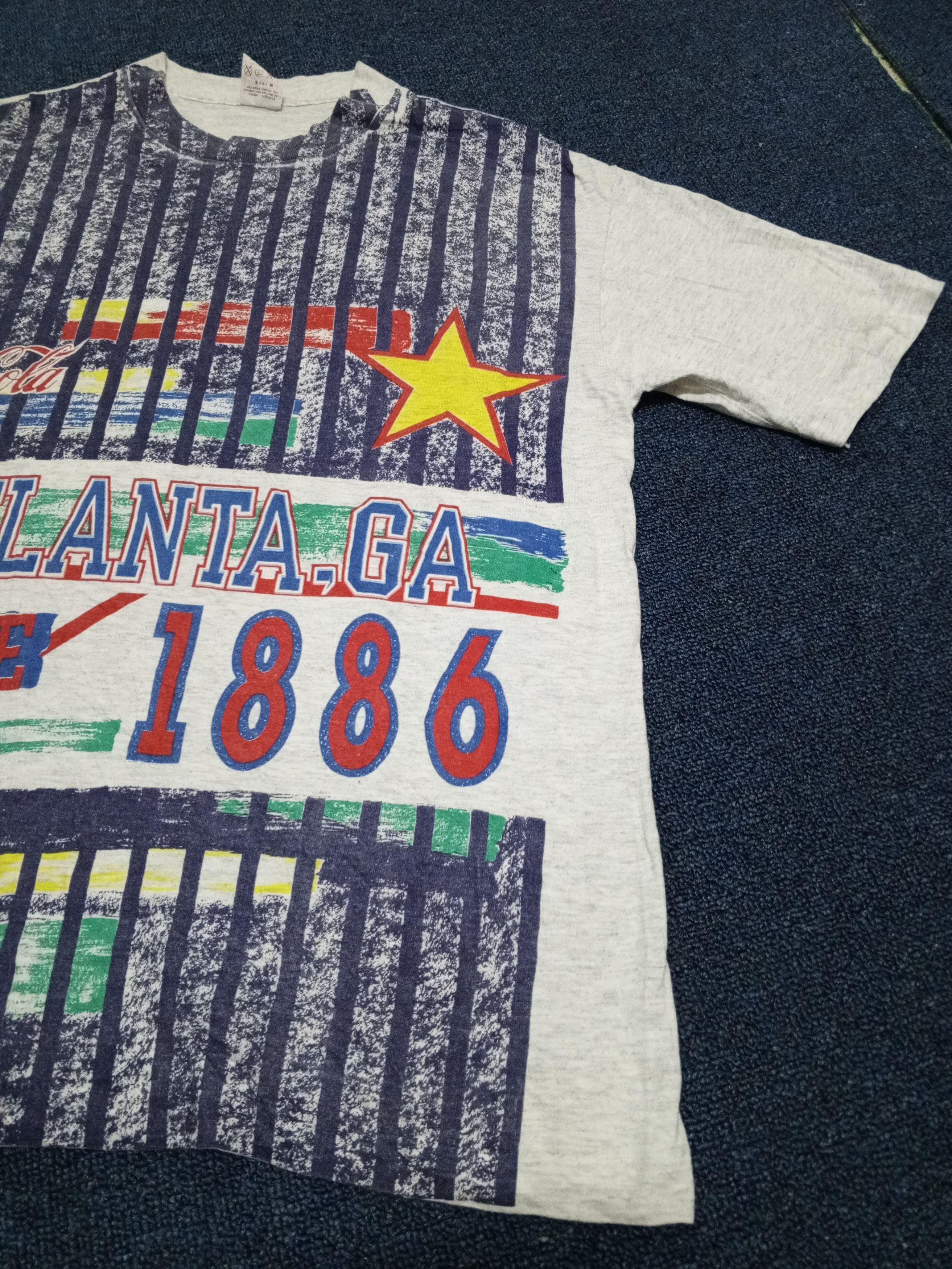 Coca Cola × Vintage 🔥COCA-COLA VINTAGE 1993 FULLPRINT🔥 Size US L / EU 52-54 / 3 - 3 Thumbnail