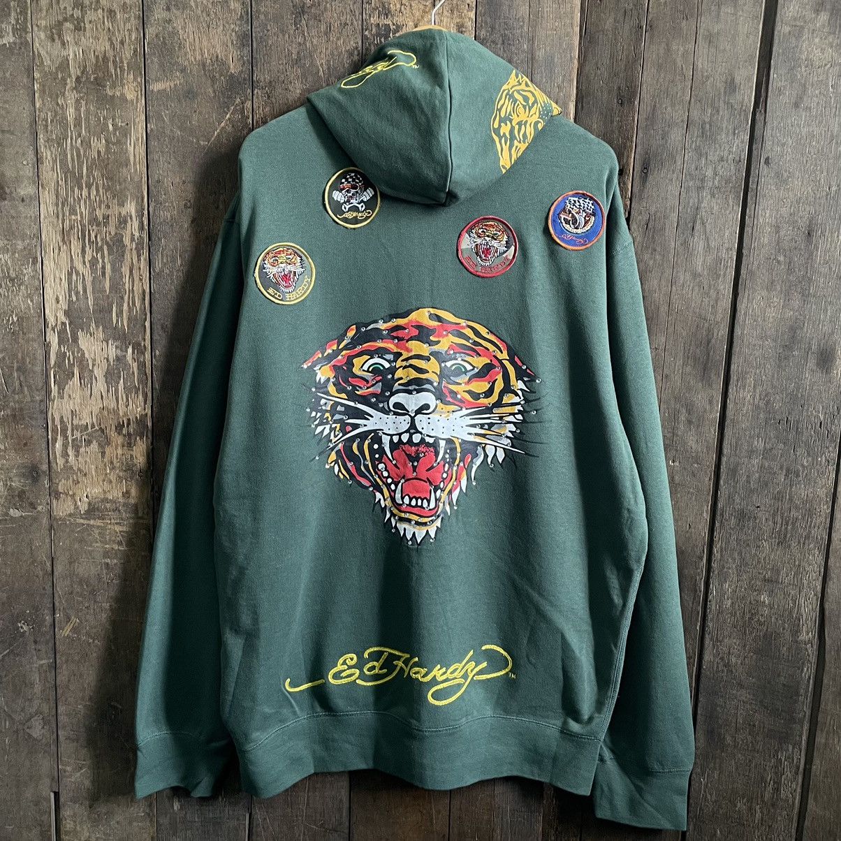 Christian Audigier Ed Hardy Hoodie Size US XXL / EU 58 / 5 - 1 Thumbnail