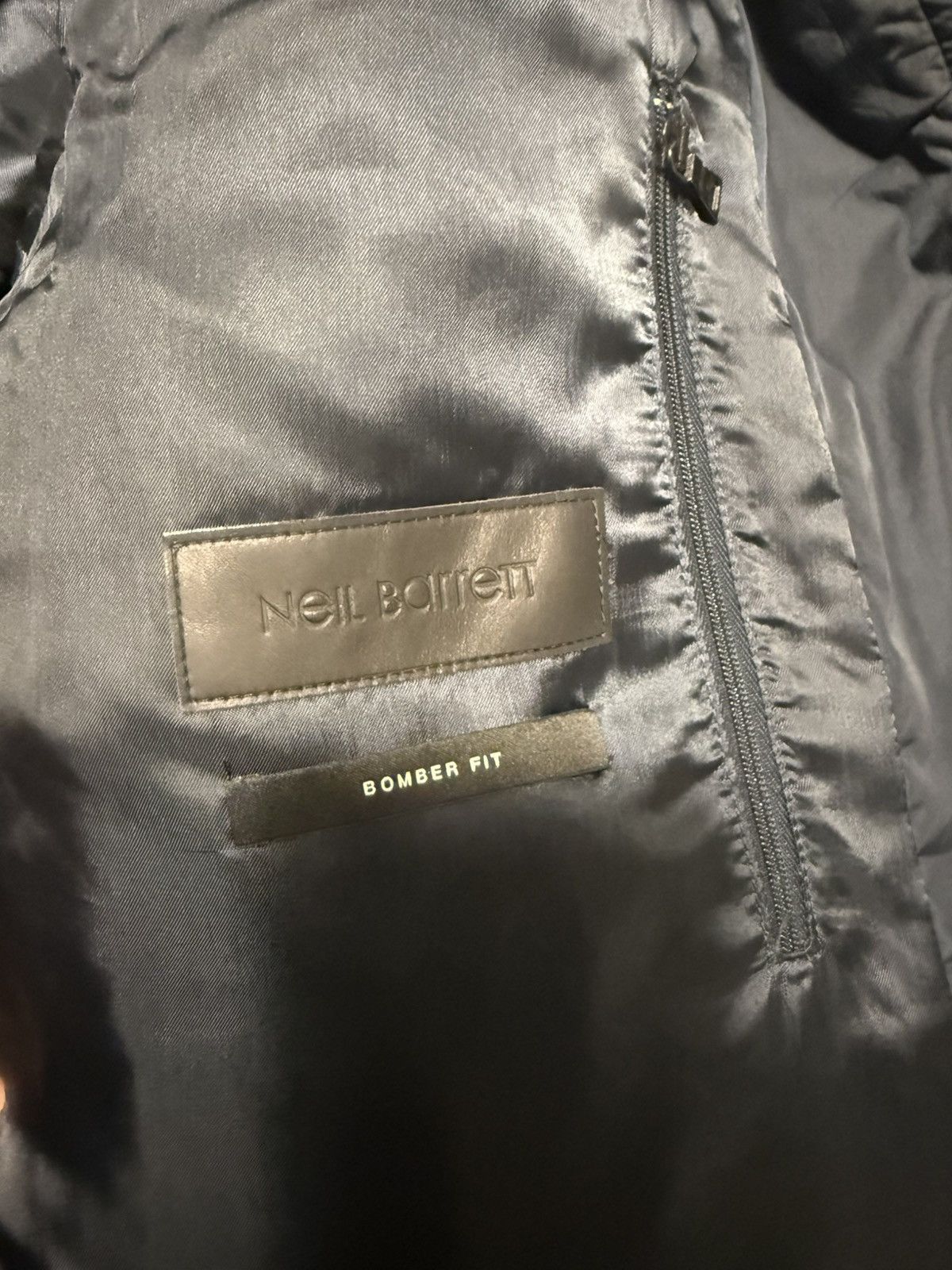 Neil Barrett Neil Barrett navy bomber jacket Size US XL / EU 56 / 4 - 4 Thumbnail