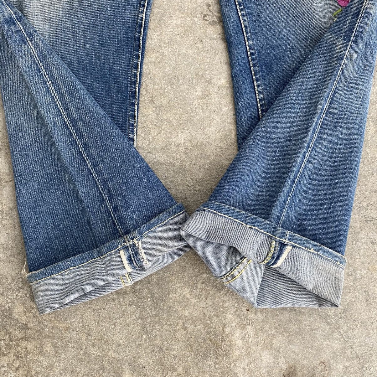 Lee Vintage 60’s Lee 101Z Faded Blue Half Selvedge Jeans Size US 30 / EU 46 - 2 Thumbnail