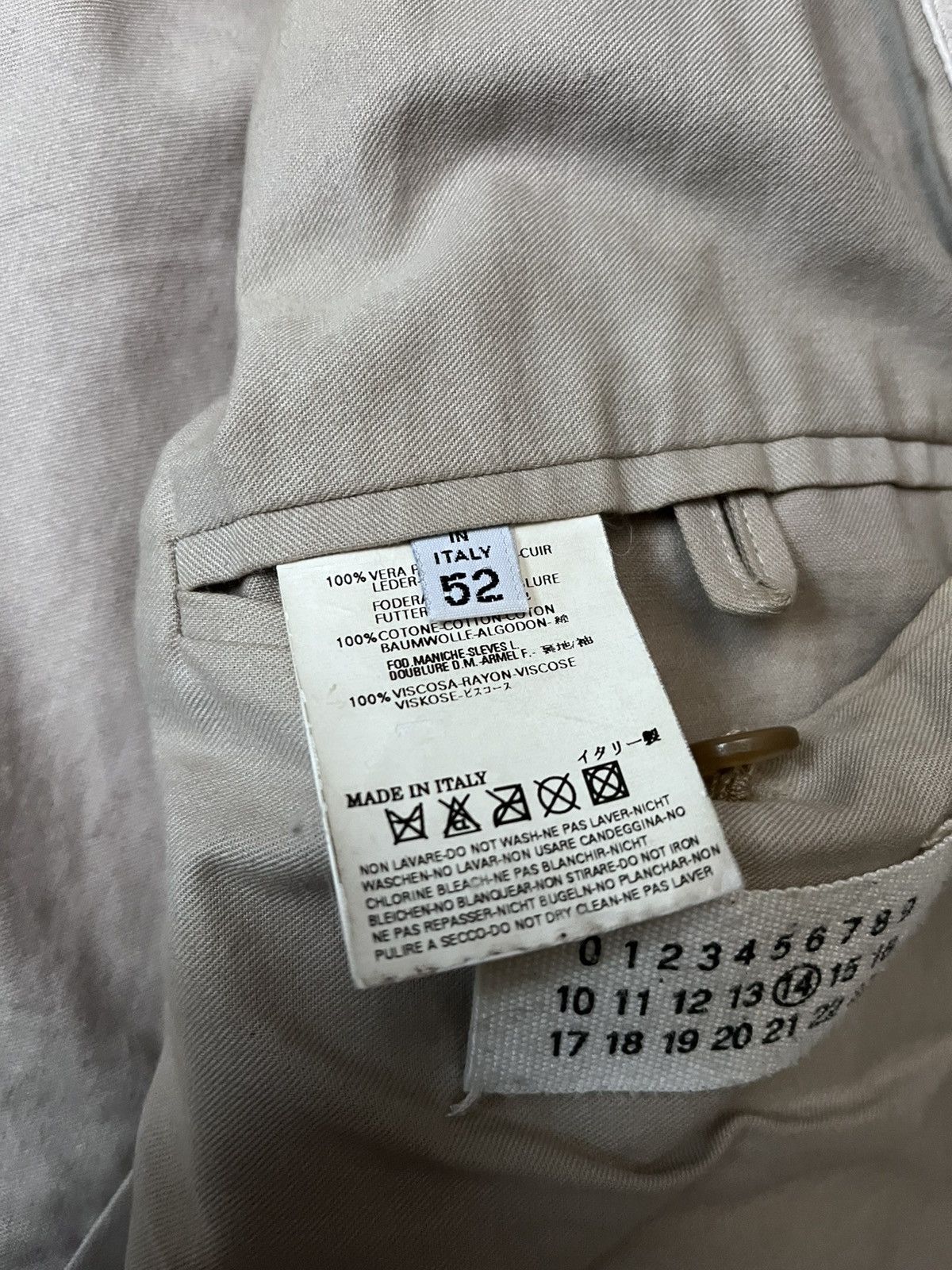 Maison Margiela Maison Margiela S/S 2008 5-zip White Leather Jacket Size US L / EU 52-54 / 3 - 21 Thumbnail