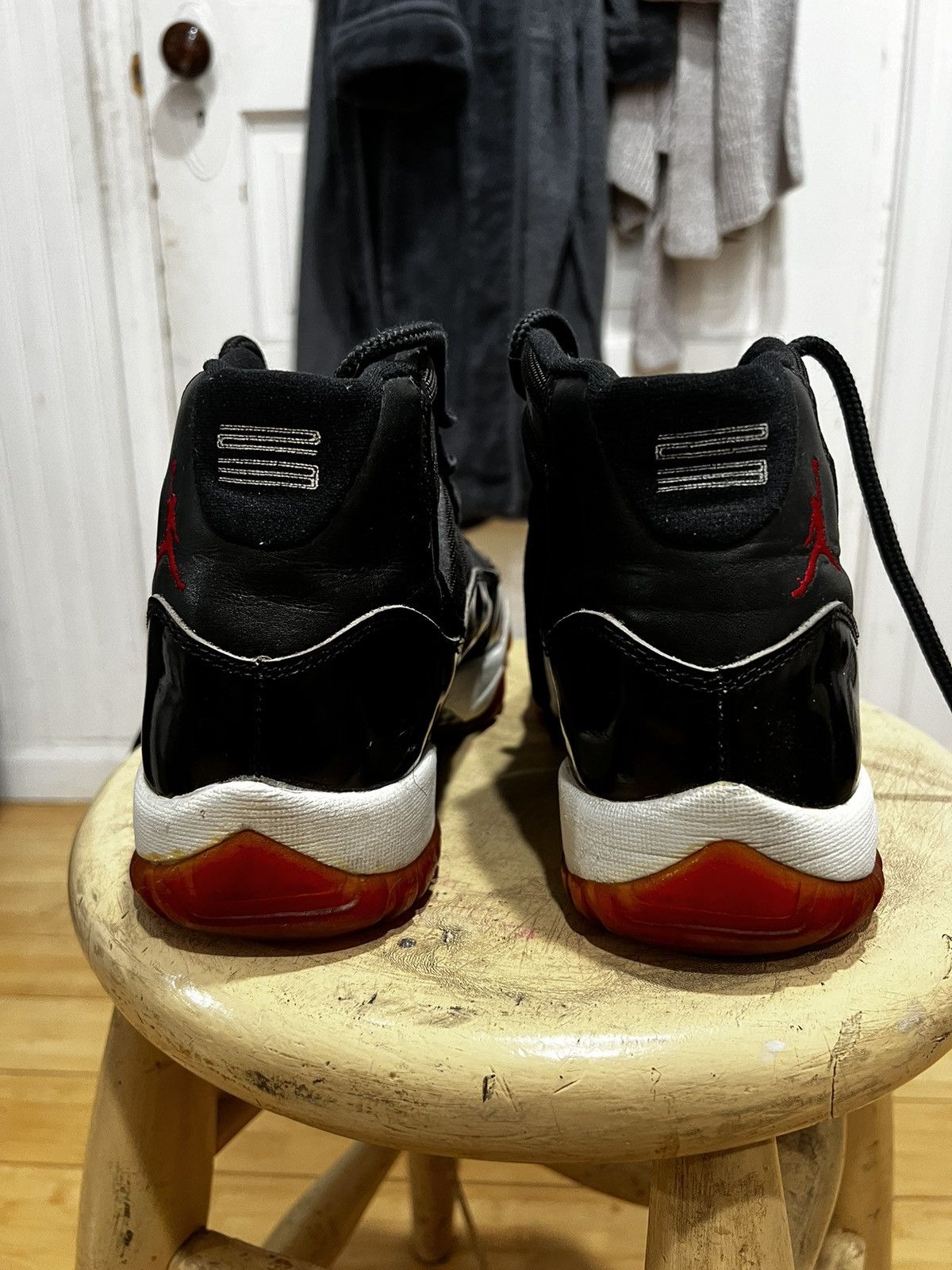 Jordan Brand 1995 Jordan “Bred” 11s Size 8.5 Size US 8.5 / EU 41-42 - 2 Thumbnail