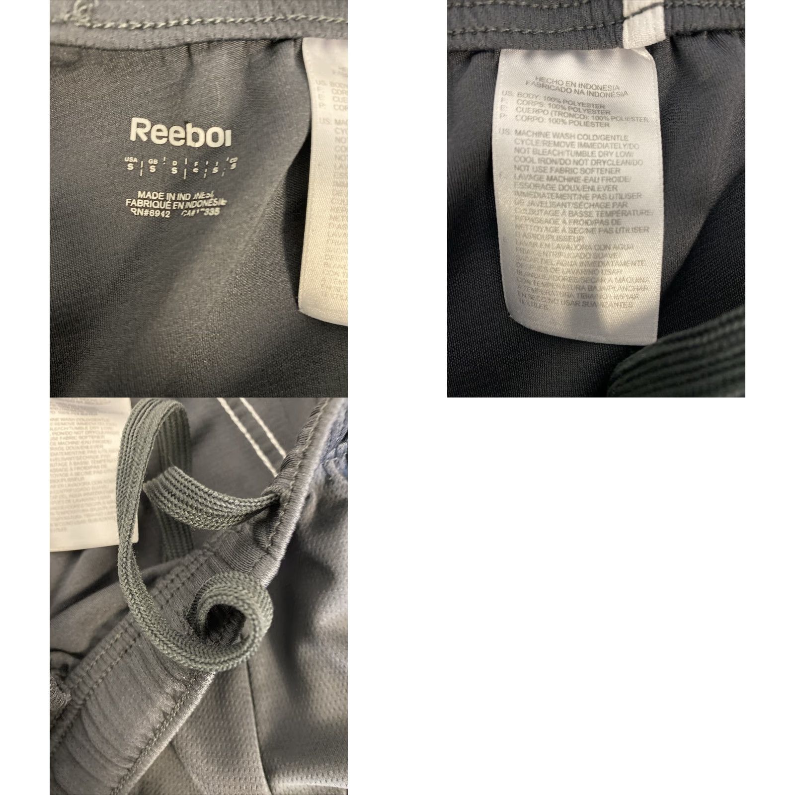 Reebok Reebok Shorts Women’s S Dark gray Running Gym Yoga Comfort 96-75 Size 28" / US 6 / IT 42 - 8 Thumbnail