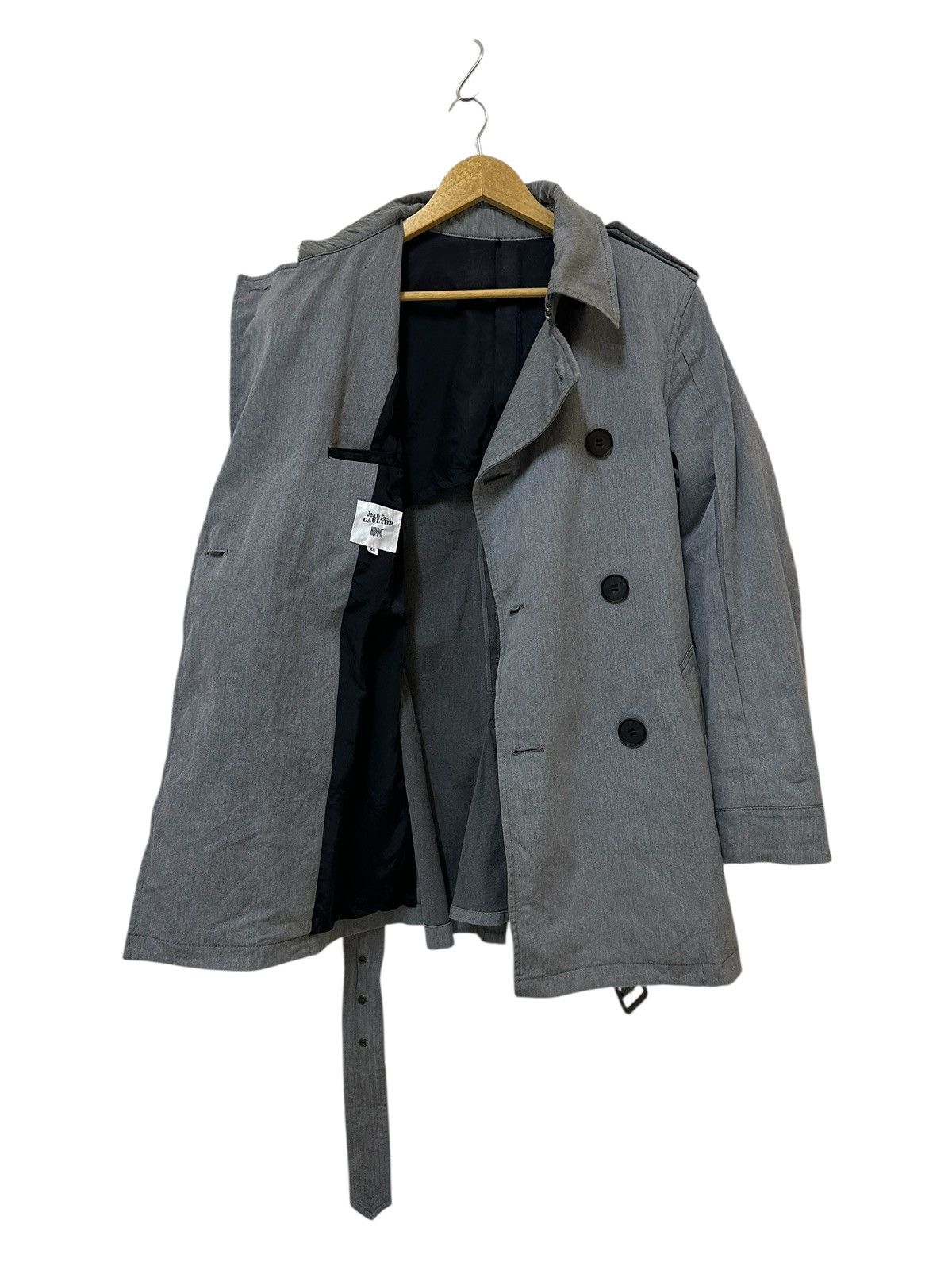 Vintage jean paul gaultier homme overcoat double breast