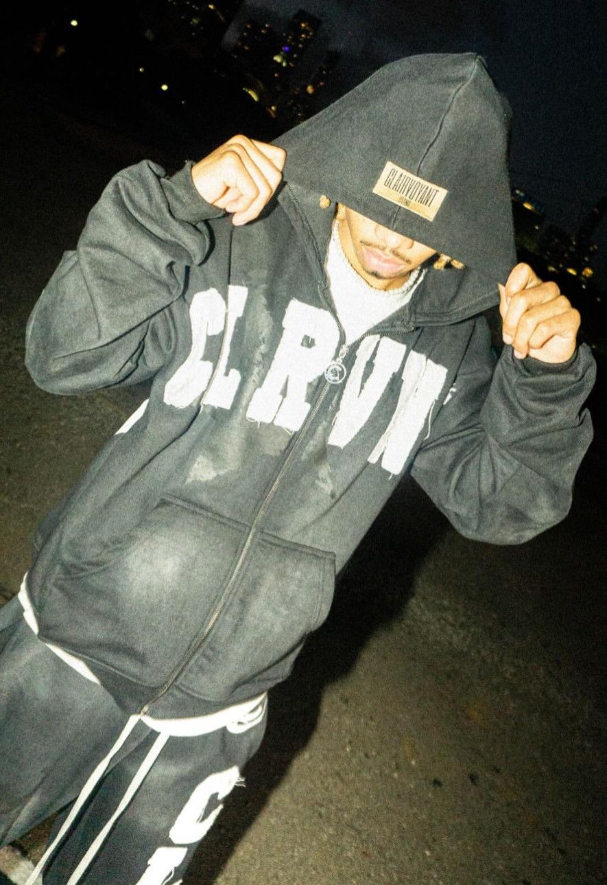 Other clairvoyant black zip up hoodie Size US S / EU 44-46 / 1 - 10 Thumbnail