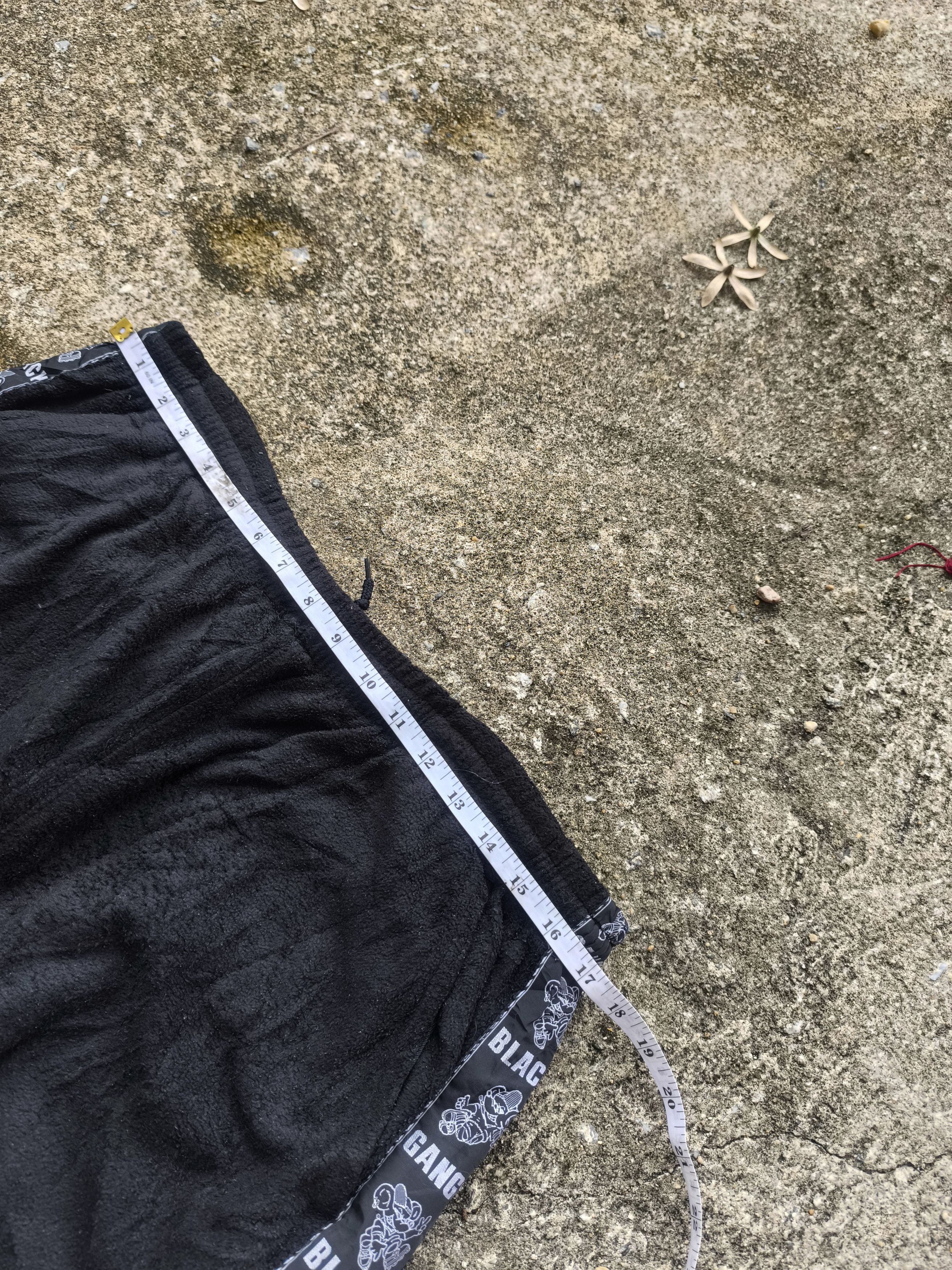 Designer × Vintage Vintage Y2K baggy sweatpants side tape black gangs magixson Size US 32 / EU 48 - 6 Thumbnail