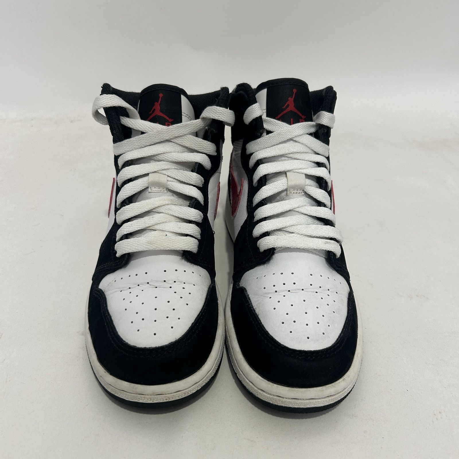 Nike Nike Air Jordan 1 Retro OG High BG “Black Red” Size US 5.5 / IT 35.5 - 2 Thumbnail