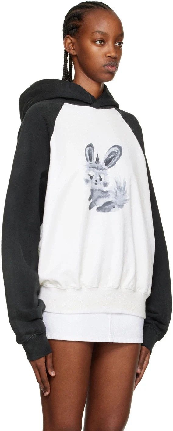 WE11DONE Welldone Rabbit Hoodie Size S Womens Unisex Off-White Sweat Size S / US 4 / IT 40 - 15 Thumbnail