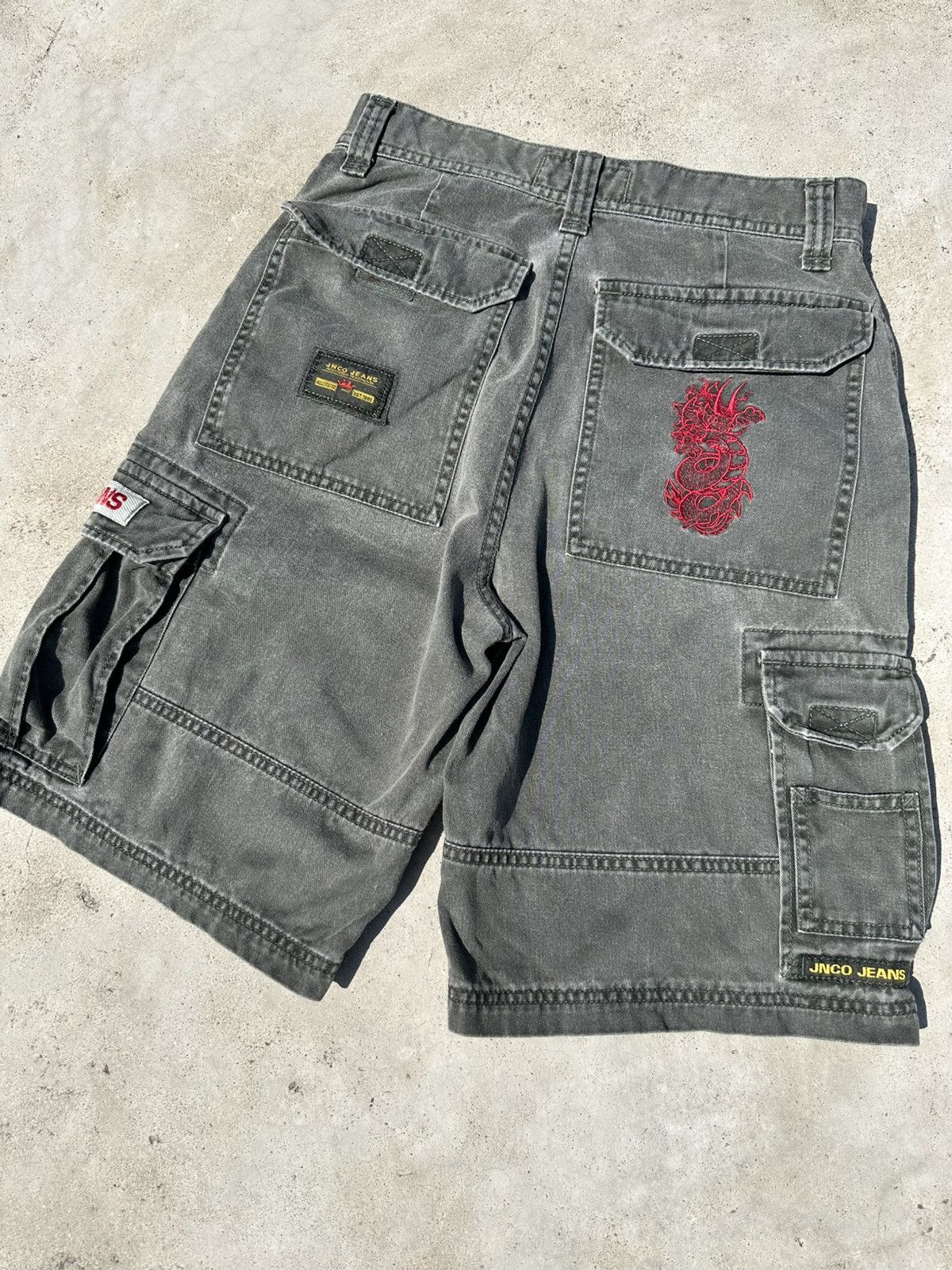 JNCO × Vintage Vintage JNCO Jeans Cargo Shorts - Kids Size 28 Size US 28 / EU 44 - 10 Thumbnail