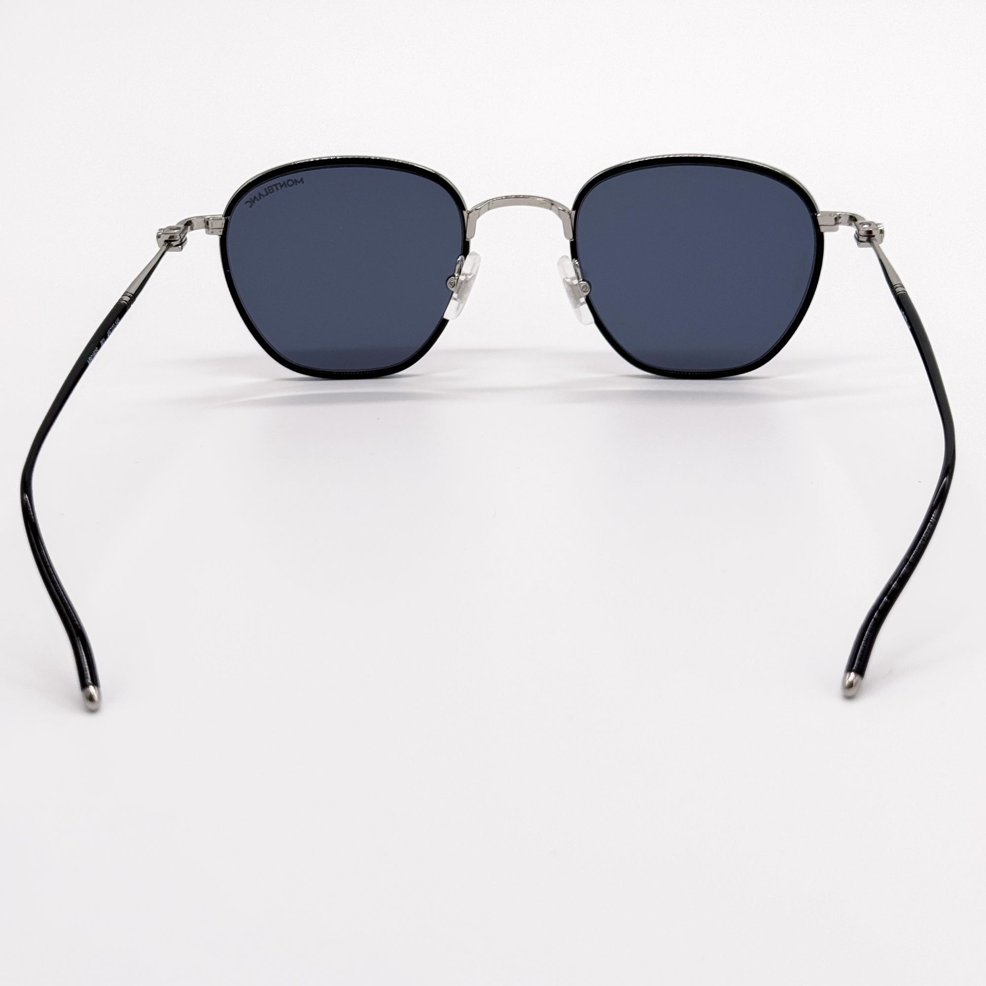 Montblanc NEW MONTBLANC SUNGLASSES MEN BLACK/GRAY MB0160S 001 EYEWEAR Size ONE SIZE - 7 Thumbnail