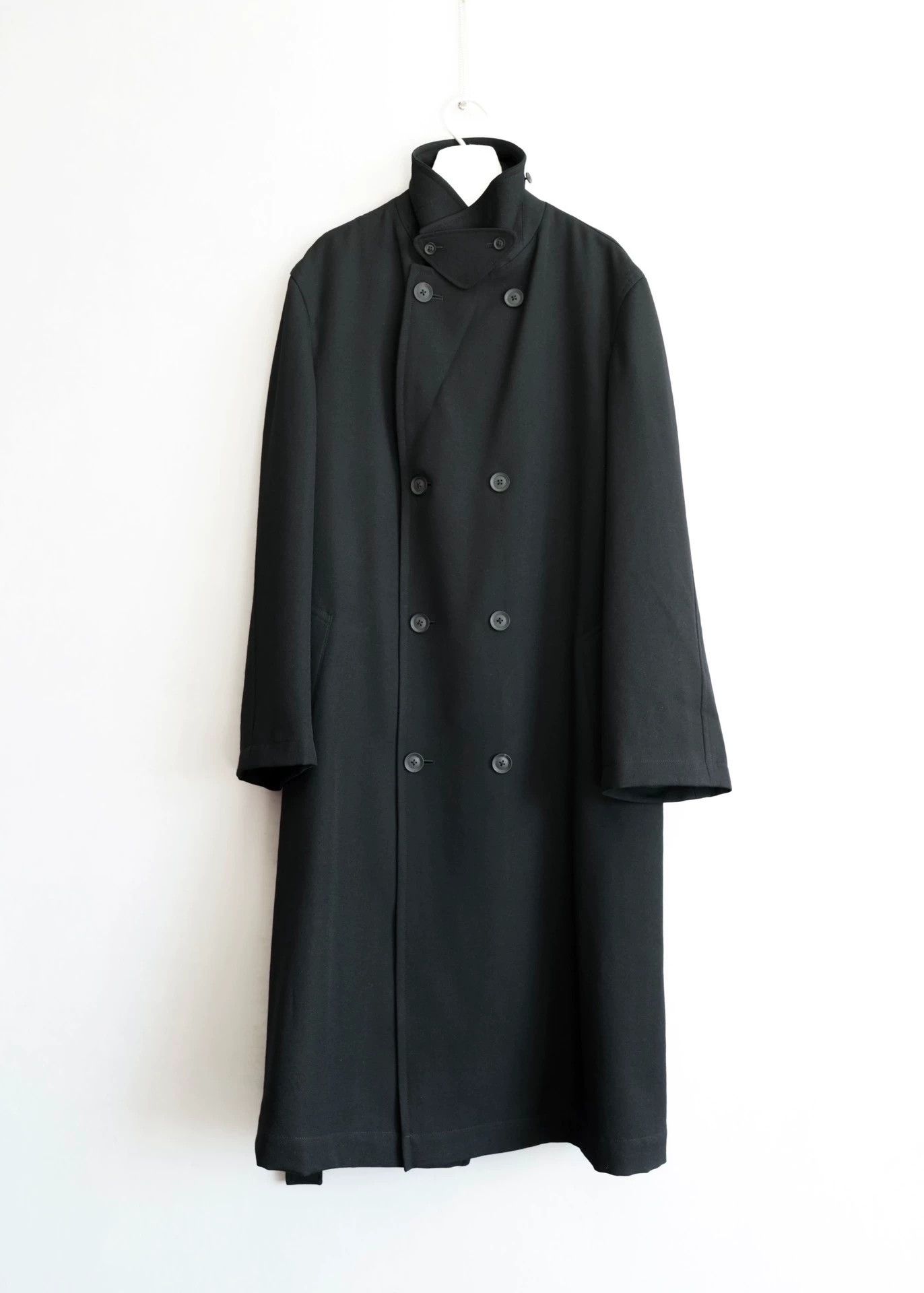 Yohji Yamamoto Yohji Yamamoto 20AW Reg DB Military Gabardine Coat Size 3 Size US L / EU 52-54 / 3 - 3 Thumbnail