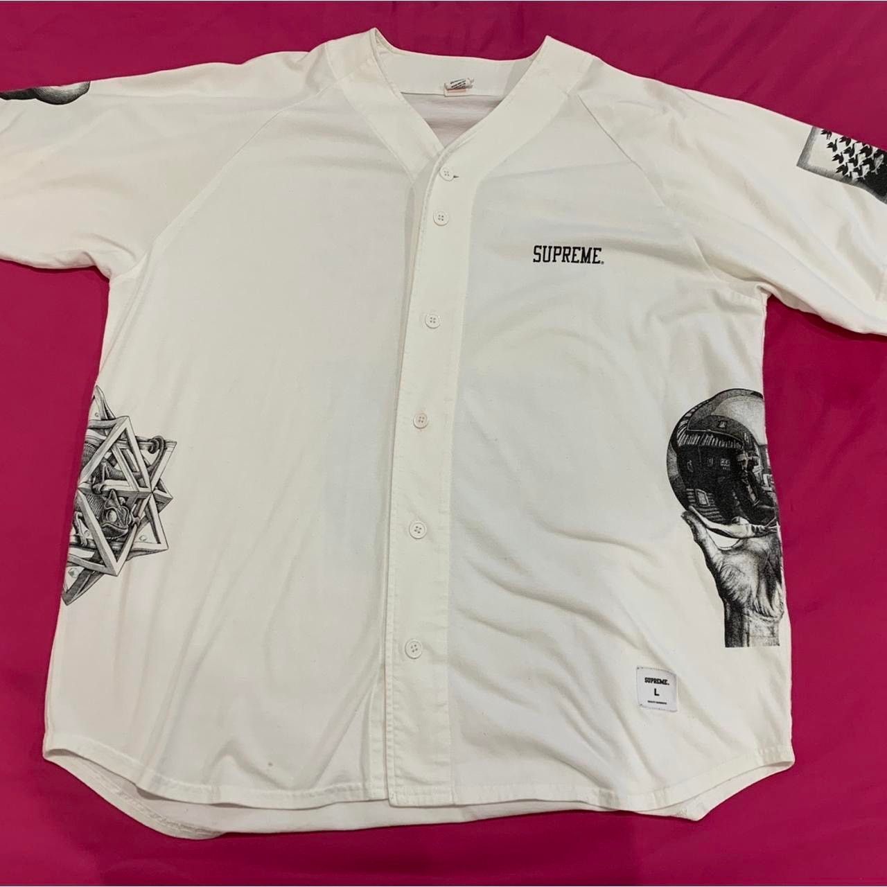 Supreme Supreme SS/17 MC Escher Baseball Jersey Size US L / EU 52-54 / 3 - 1 Thumbnail