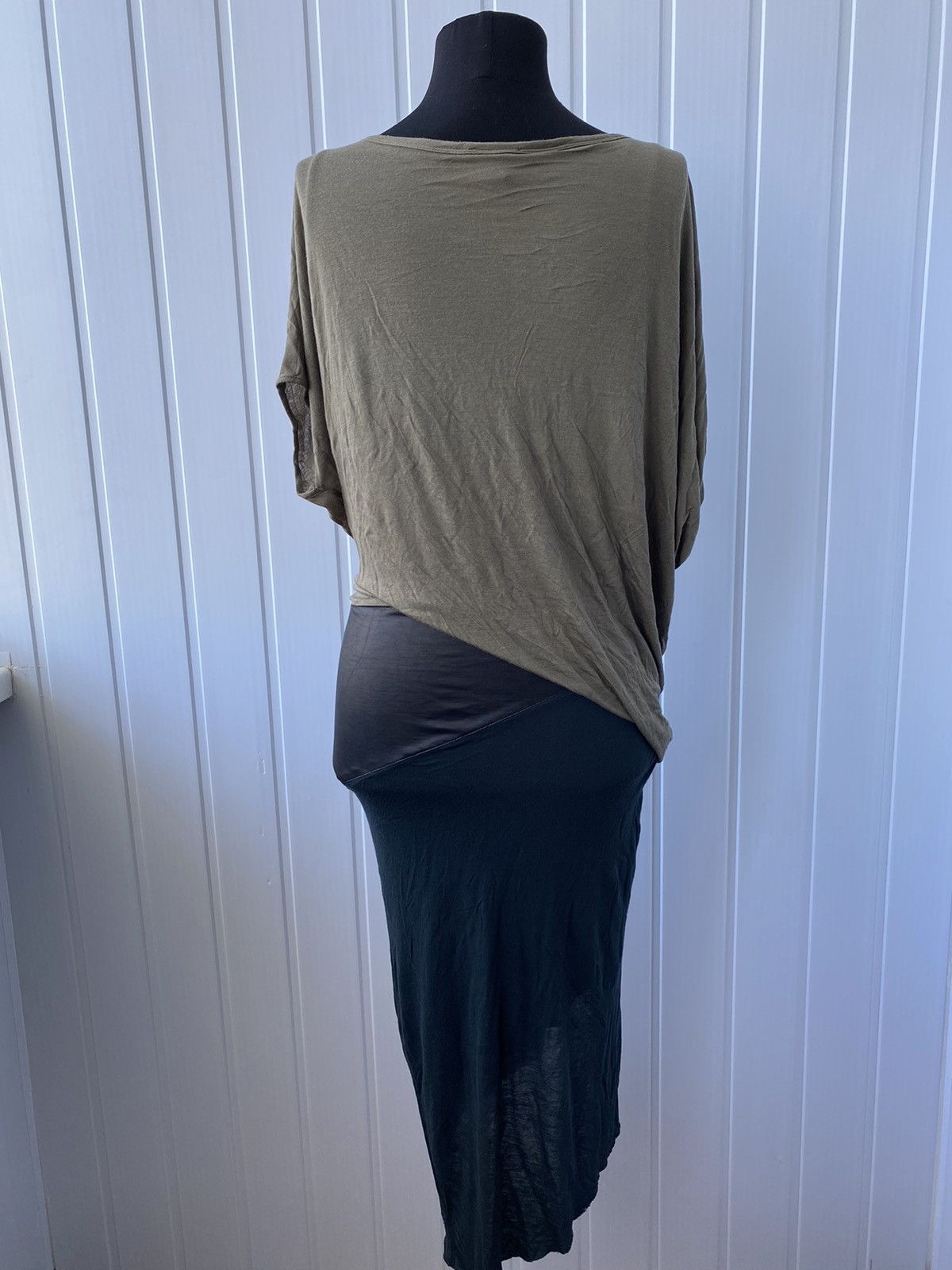 Helmut Lang Helmut Lang Asymmetrical Micro Modal Dress Size M Size M / US 6-8 / IT 42-44 - 9 Thumbnail