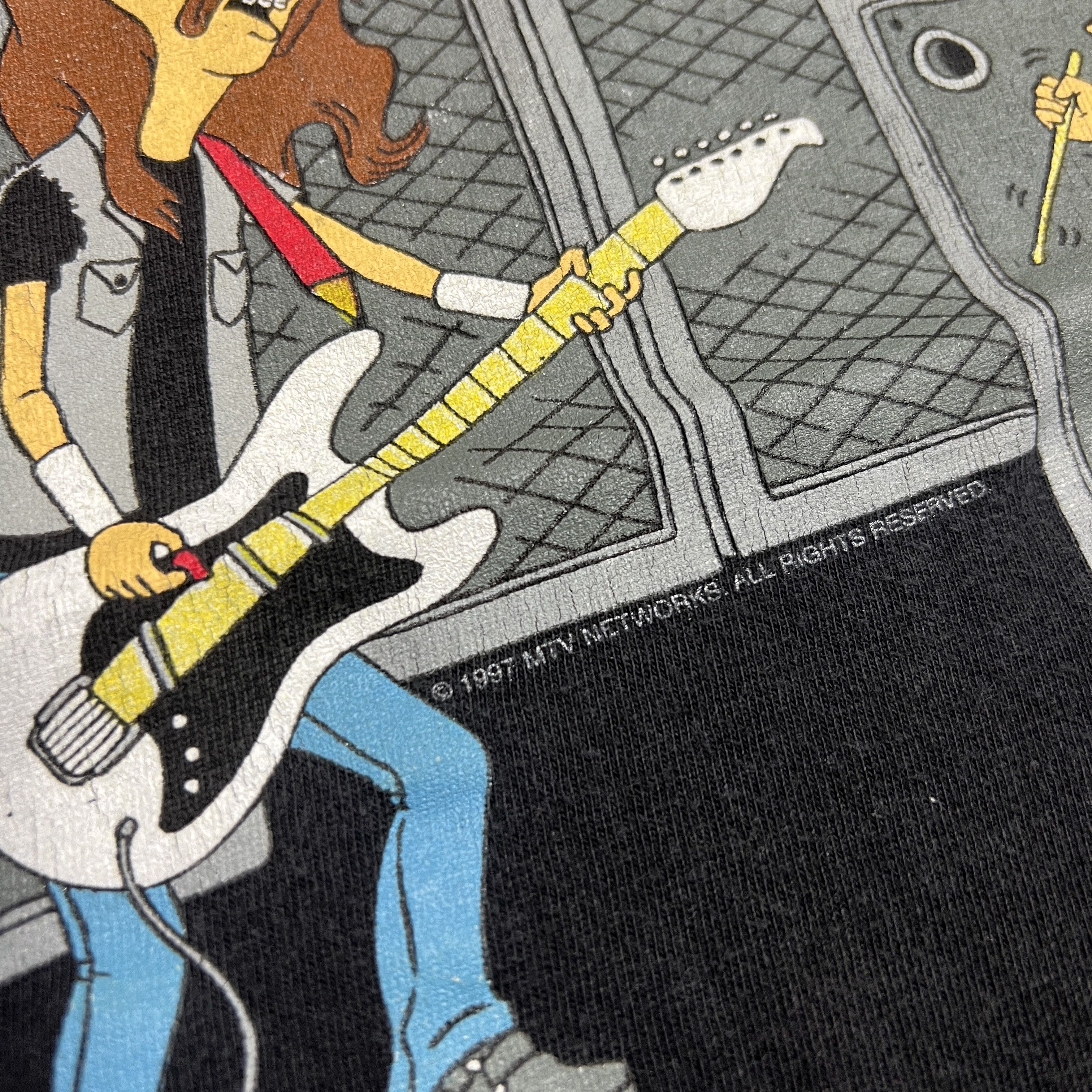 Giant × Metallica × Vintage 1997 Metallica Beavis and Butthead Tee Size US L / EU 52-54 / 3 - 6 Thumbnail