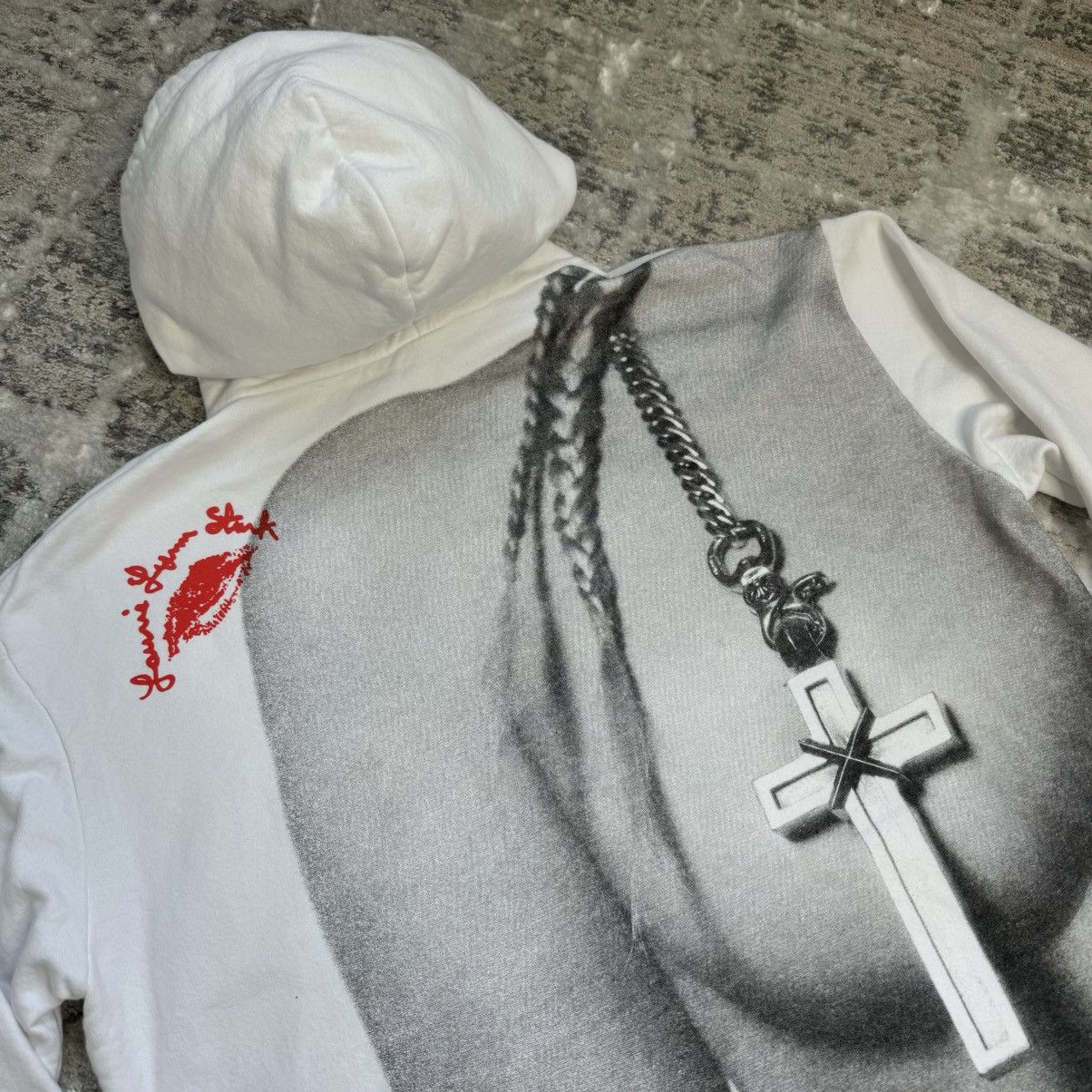 Chrome Hearts Laurie Lynn stark ‘love you’ pullover hoodie Size US M / EU 48-50 / 2 - 5 Thumbnail