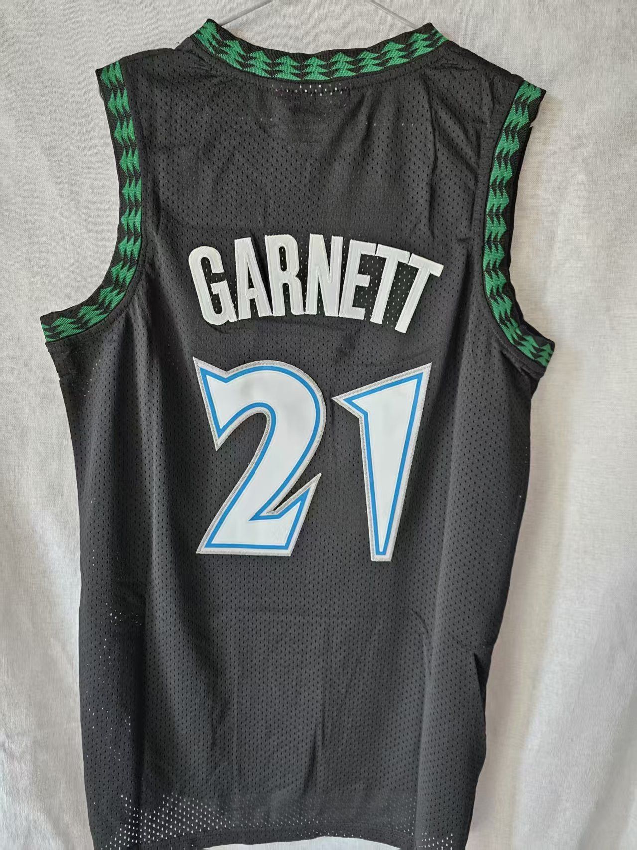 NBA Timberwolves #21 Garnett Jersey Black Size US XL / EU 56 / 4 - 2 Thumbnail