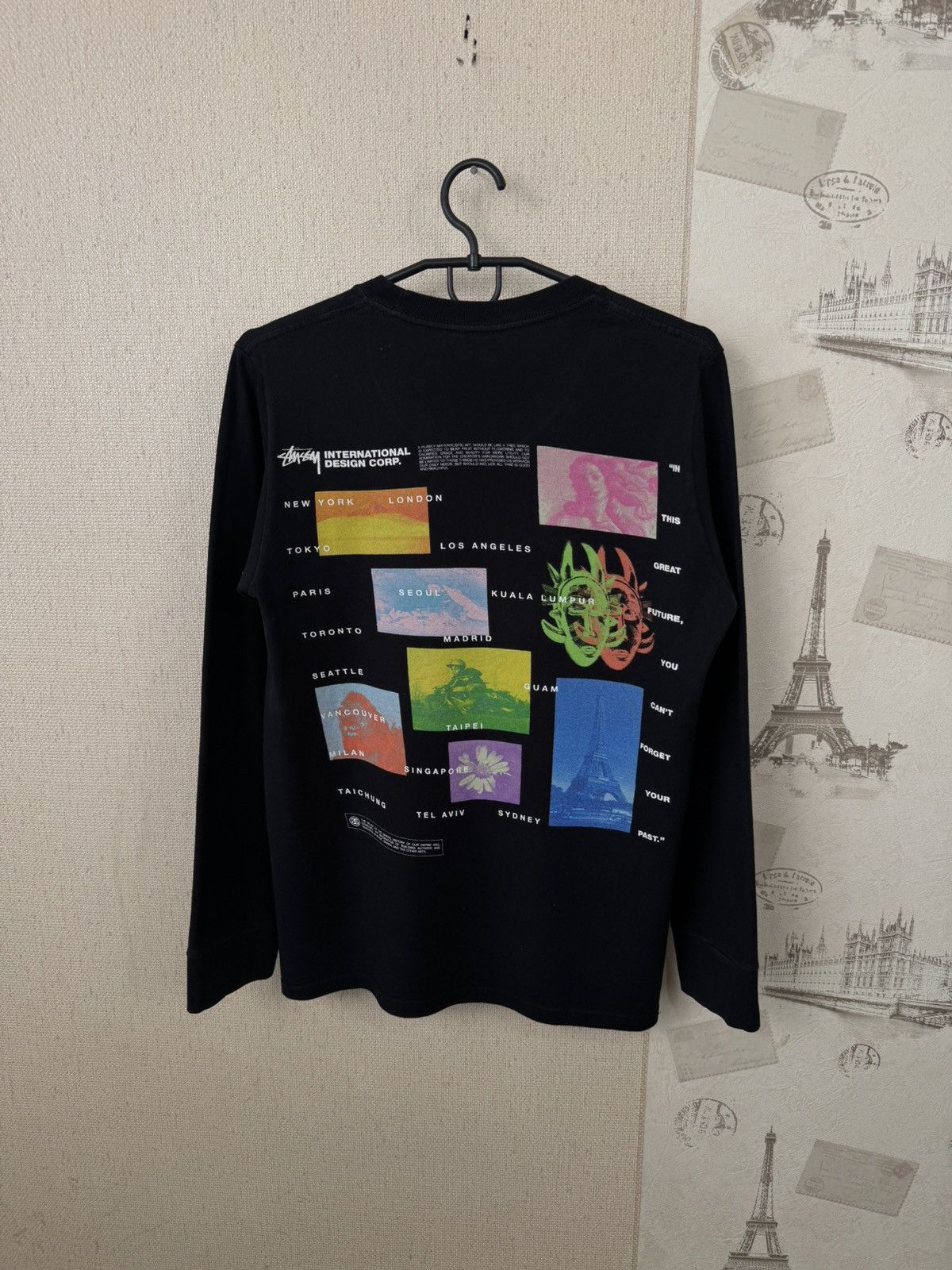 Stussy Stussy Long sleeve Great Future Streetwear Graphic Print S Size US S / EU 44-46 / 1 - 1 Thumbnail